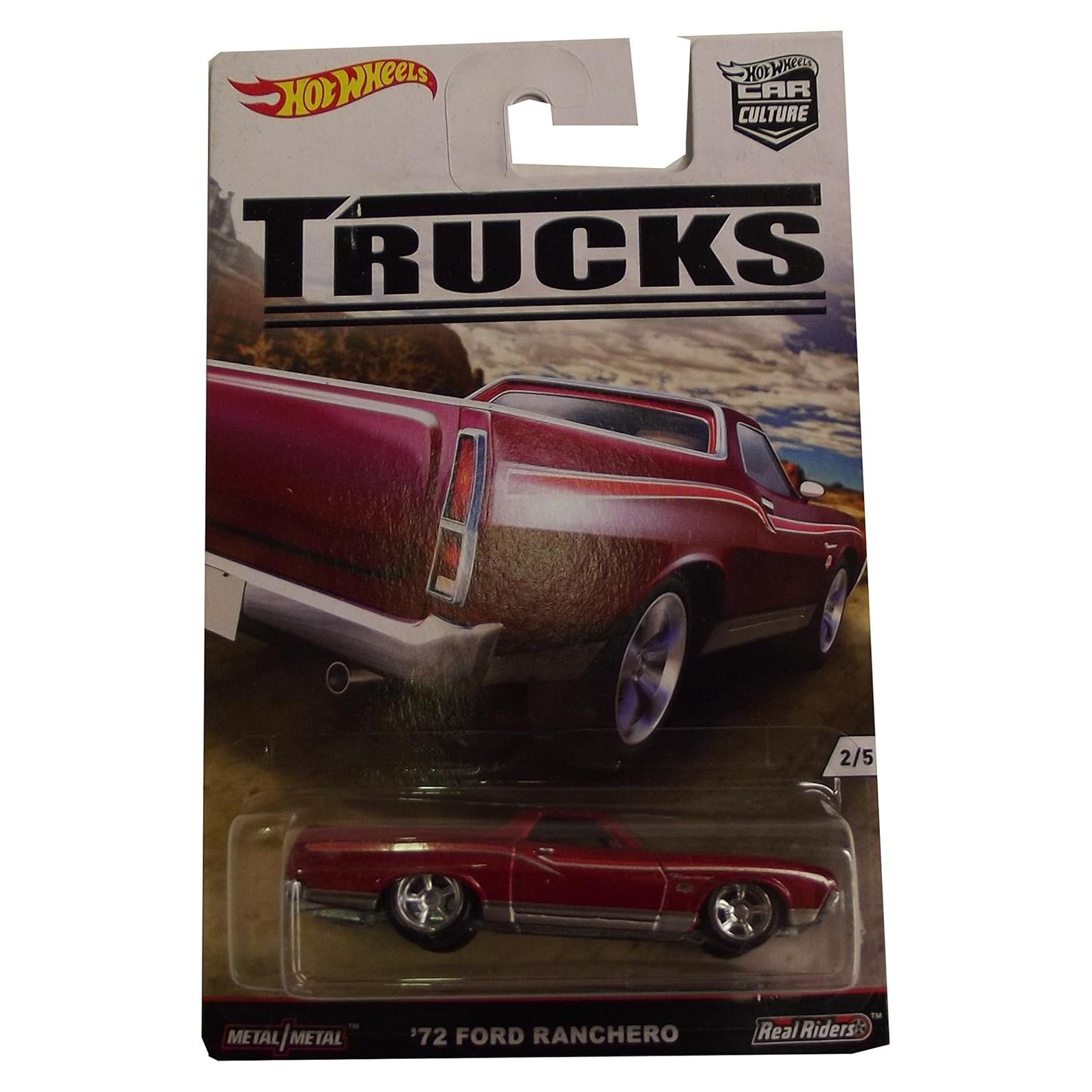 Camión Hot Wheels Mattel Ford Ranchero 1:64 Escala