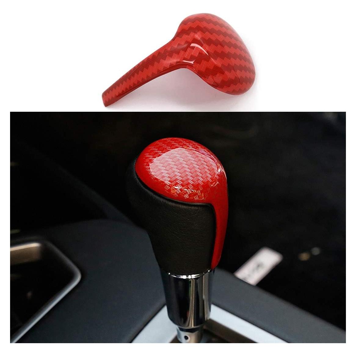 Cubierta Perilla Cambio Marchas Ruihe Fibra Carbono Toyota