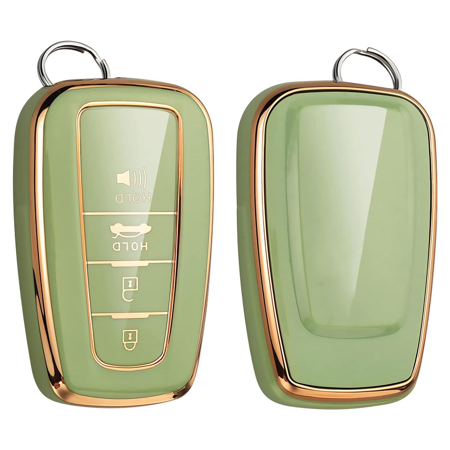 Funda de Llave Toyota Camry RAV4 Cacacar Verde TPU 360°