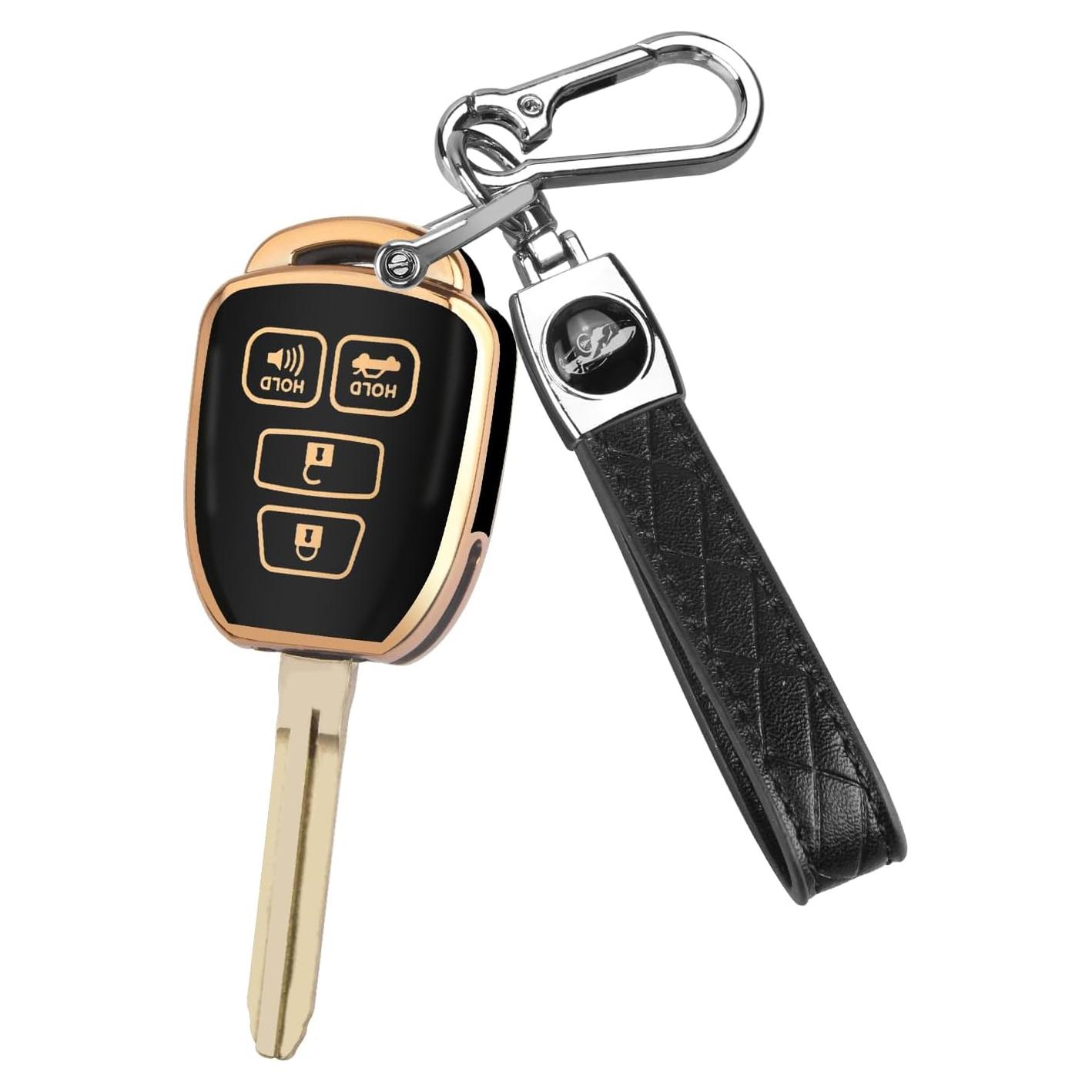 Cubierta de Llavero Toyota MILD EAST TPU Negro 2012-2019