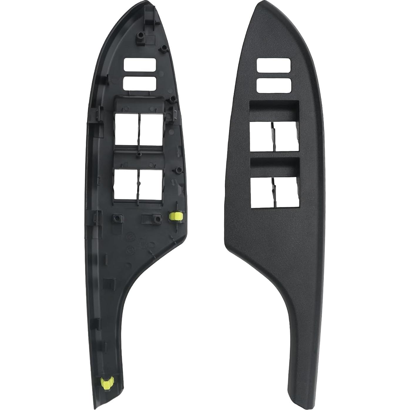 Marco Interruptor Ventana Delantera Izquierda Toyota Corolla 2009-2013 Negro