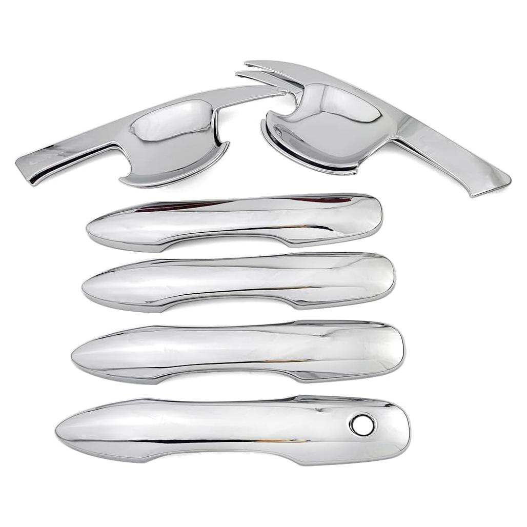 Cubierta de Manija de Puerta Cromo Dakitita para Toyota Corolla 2019-2024