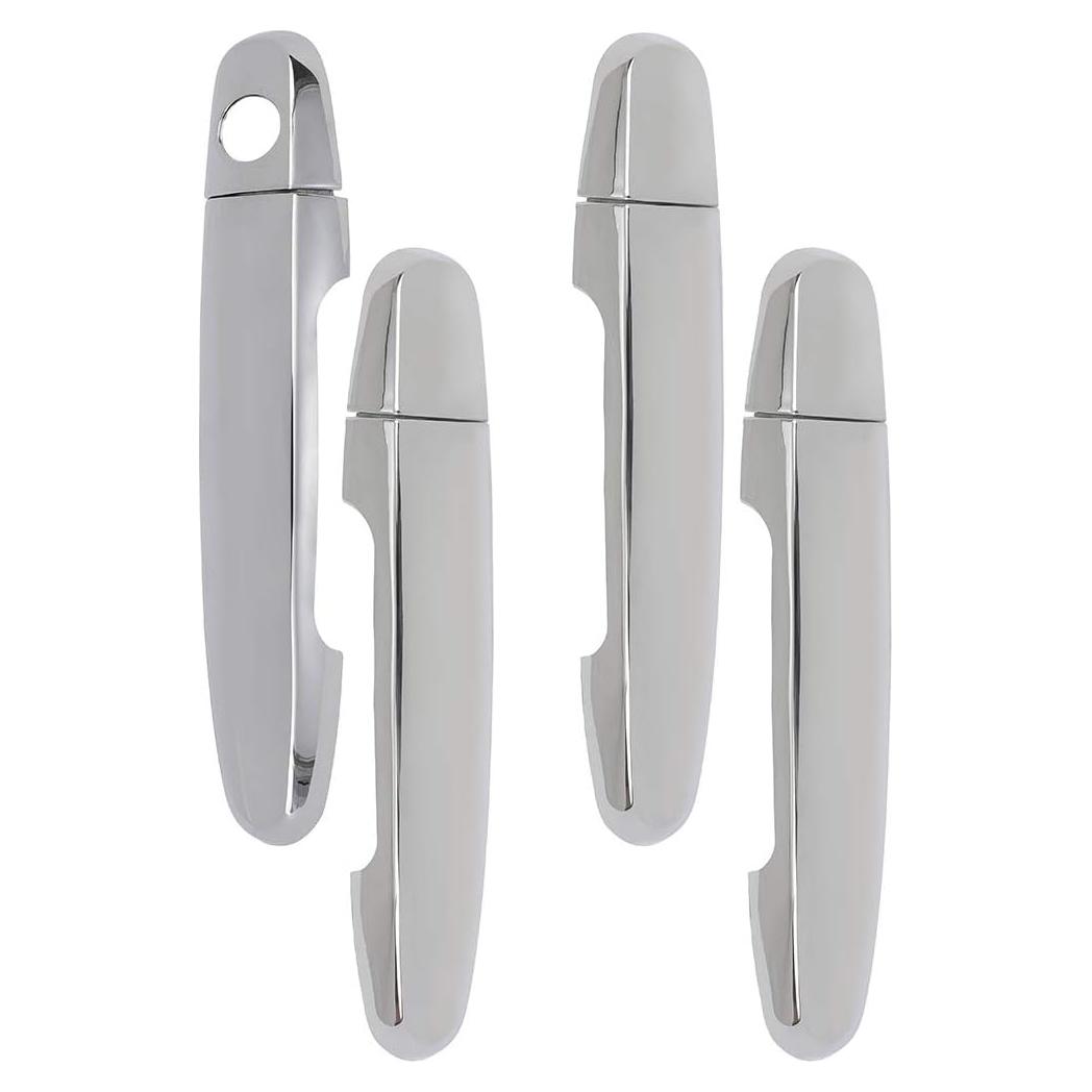Juego de Manijas de Puerta Exterior LUJUNTEC Cromo para Toyota Corolla 2003-2013 4Pcs