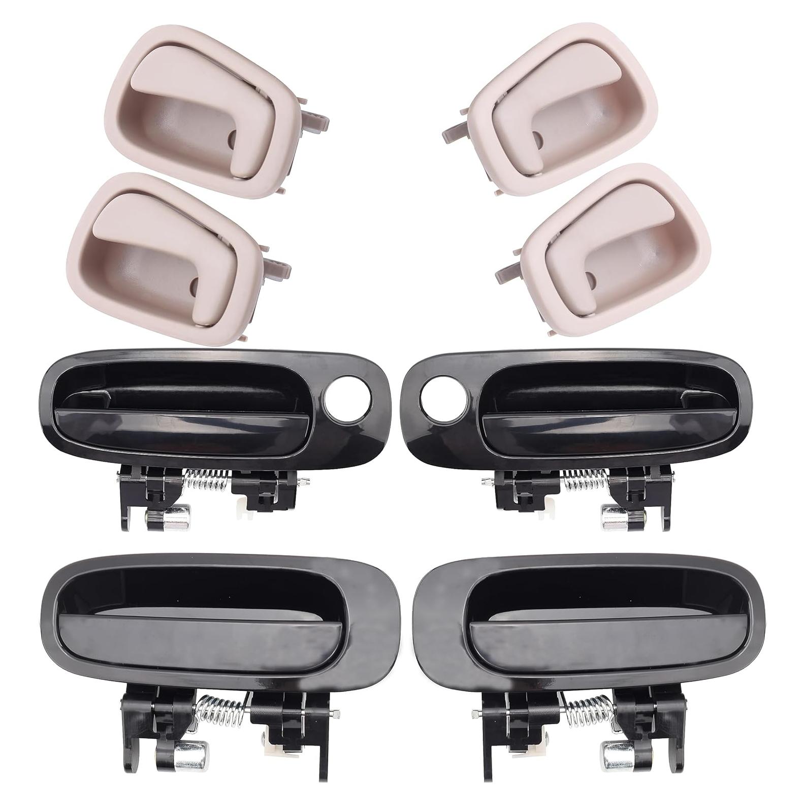 Juego de Manijas de Puerta Reeoutdoor para Corolla y Prizm 1998-2002