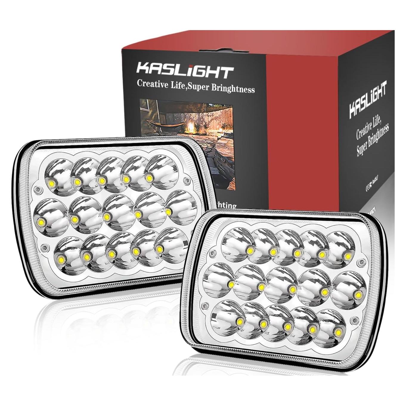 Faros LED KASLIGHT H6054 5x7 (12.7x17.8 cm) y 7x6 (17.8x15.2 cm)