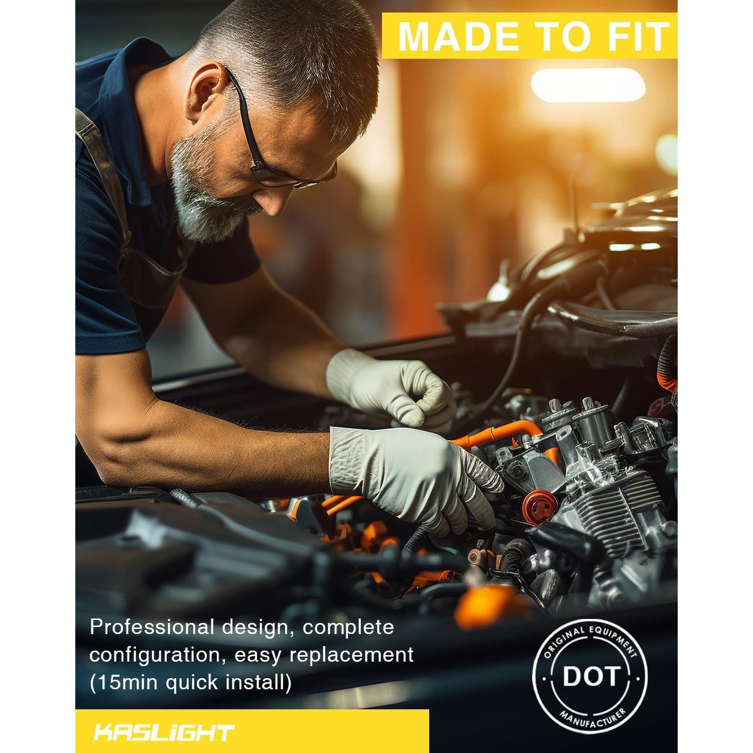 Faros LED KASLIGHT H6054 5x7 (12.7x17.8 cm) y 7x6 (17.8x15.2 cm)