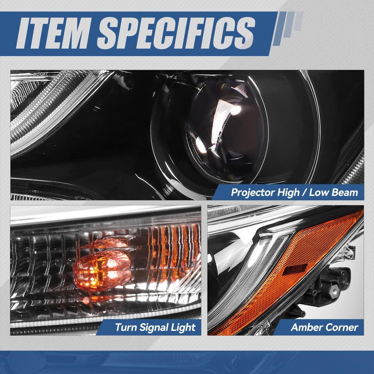 Faro Proyector LED Auto Dynasty Izquierdo Toyota Corolla 2020-2024