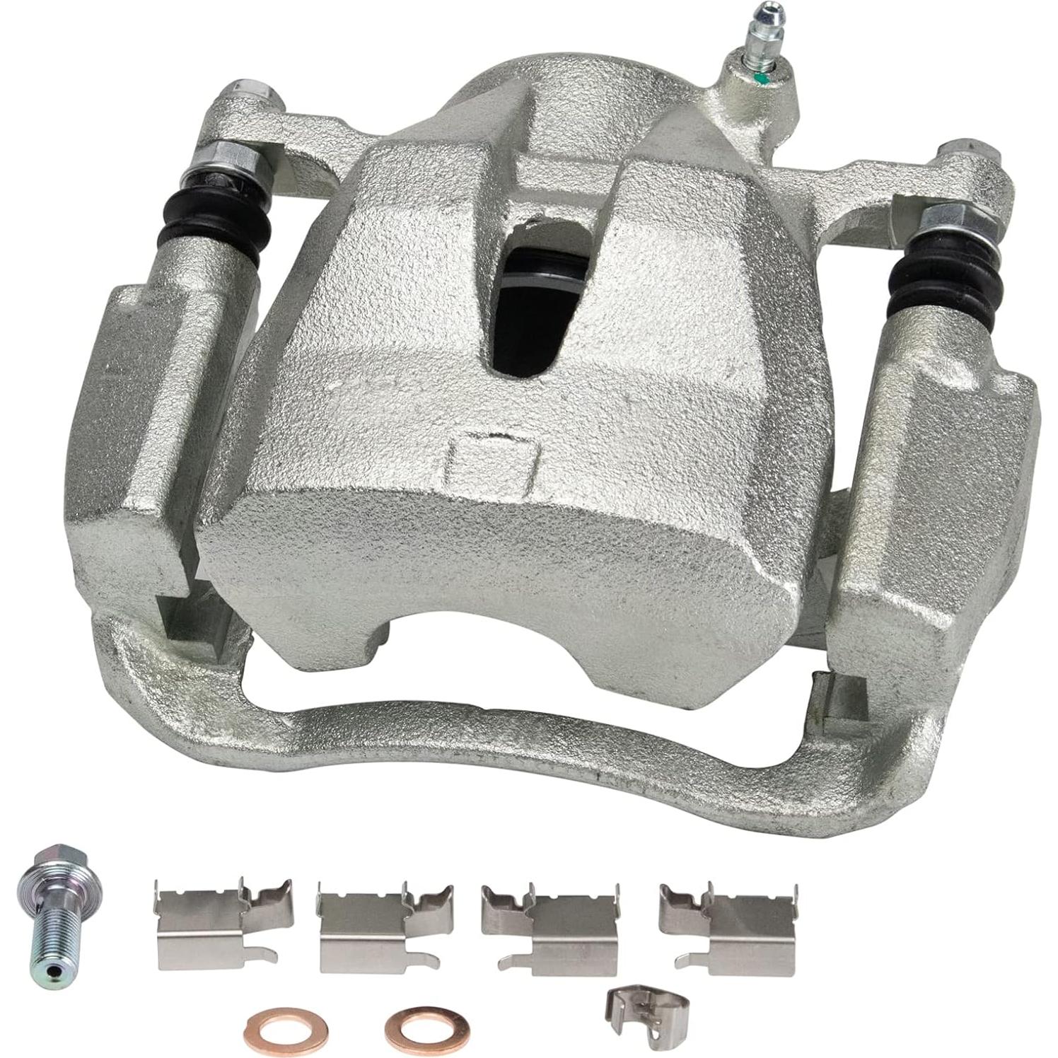 Caliper de Freno Delantero Izquierdo TRQ CLA46901 con Soporte