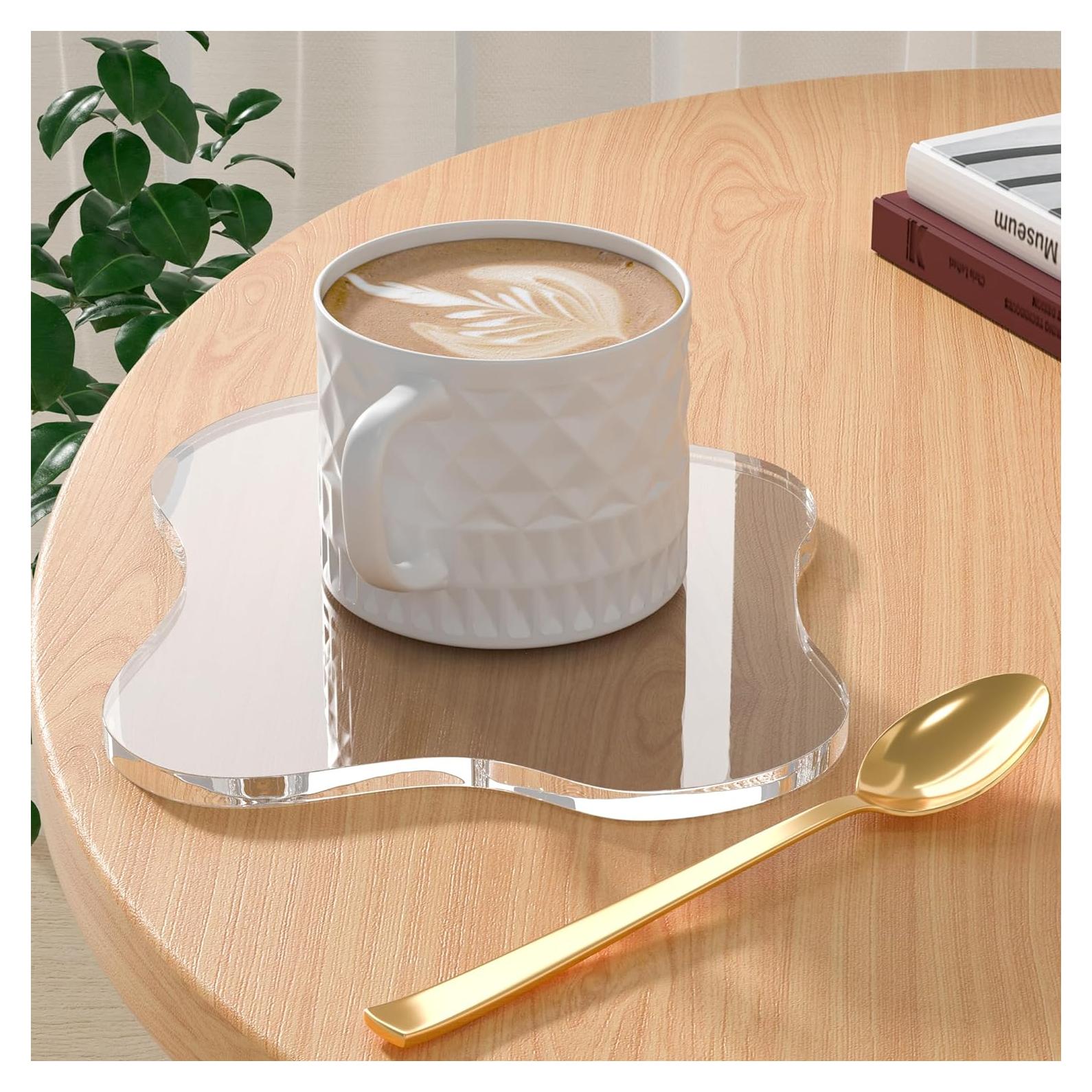 Posavasos de Acrílico Irregulares Leadiy en Forma de Nube