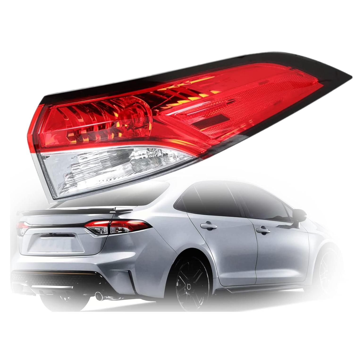 Luz Trasera de Reemplazo Munirater para Toyota Corolla 2020-2021