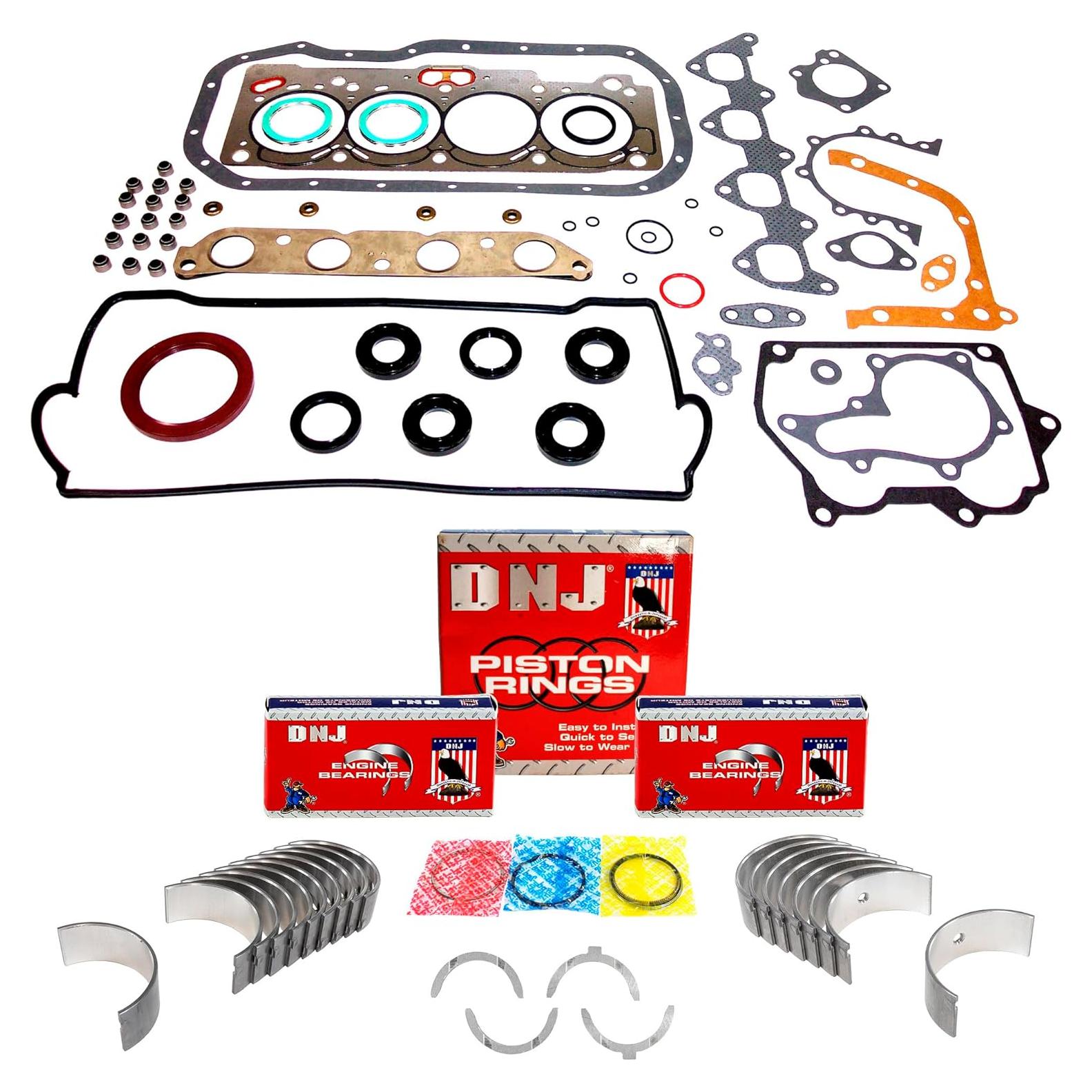 Kit de Re-anillado de Motor DNJ RRK945 para Toyota Corolla 1.6L