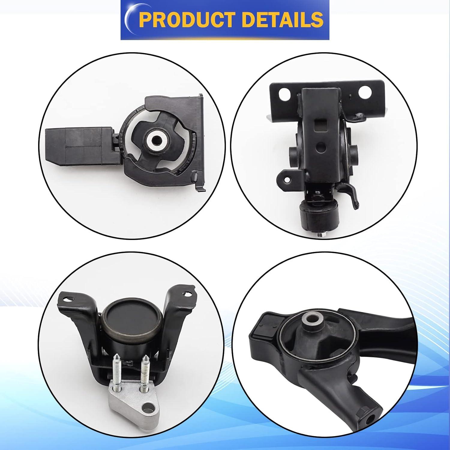 Juego de Soportes de Motor Toyota Corolla 2003-2008 1.8L OEM A4220 A4219 A4218 A4221