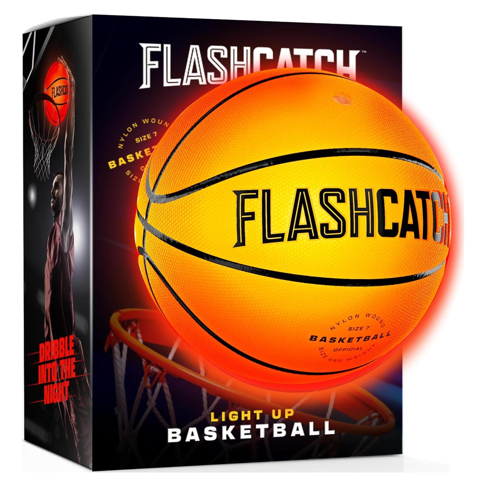 Balón de Baloncesto Iluminado FlashCatch Tamaño 7 LED