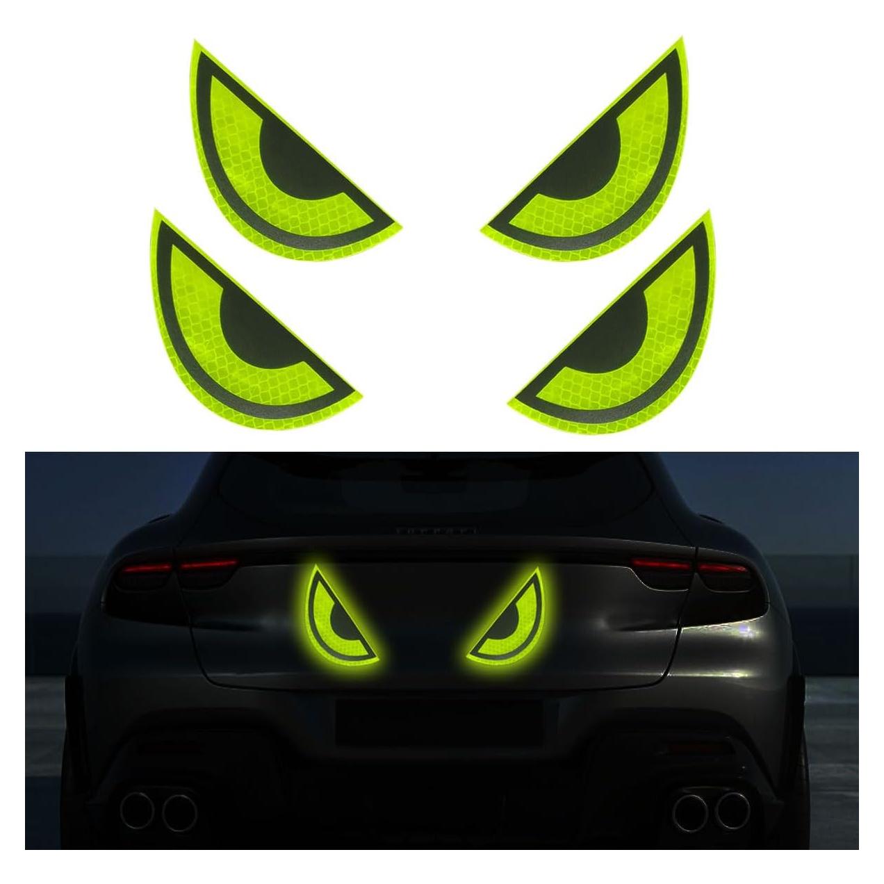 Calcomanías Reflectantes LAINLOY Ojos Agudos 2 Pares