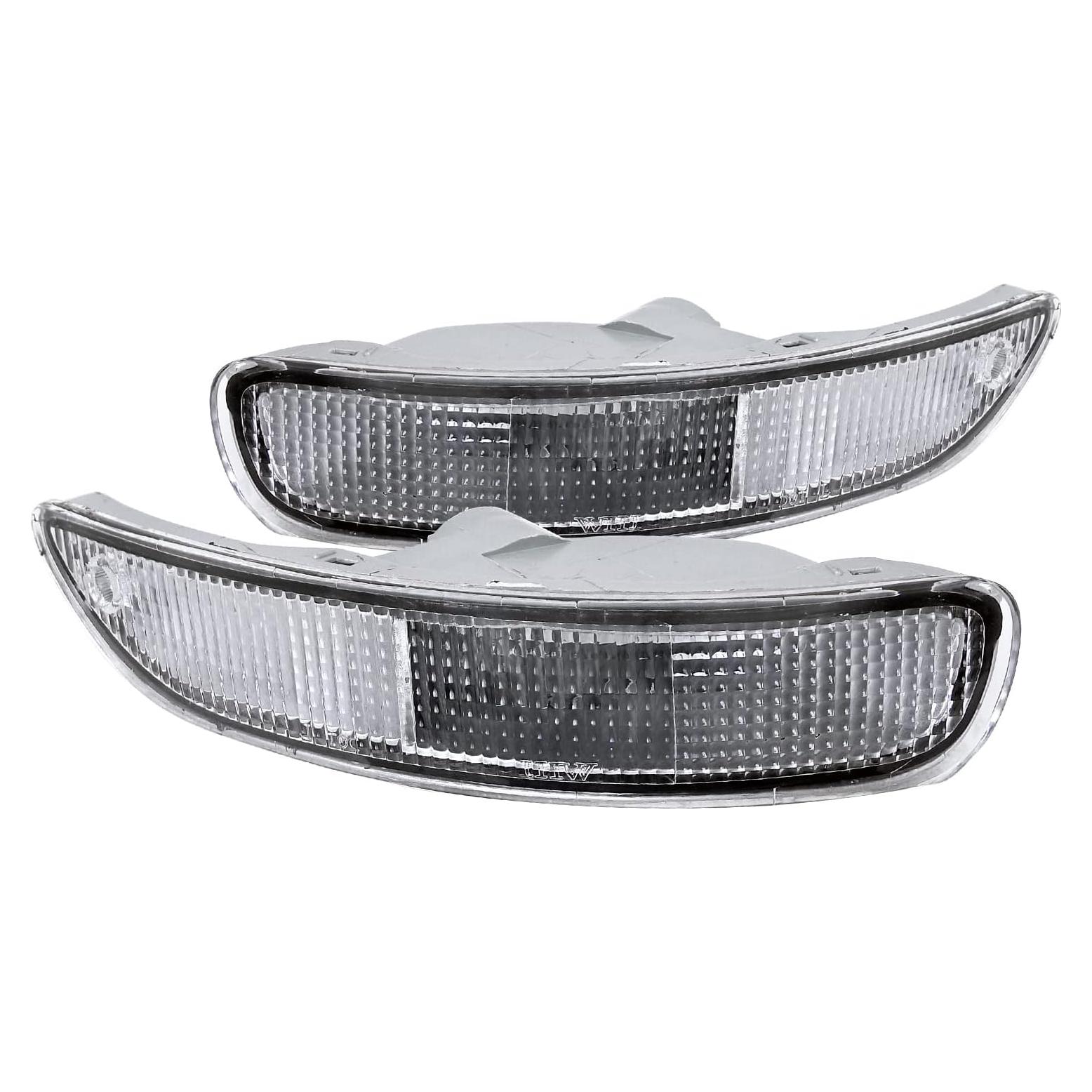 Espejo D Sintonización Carcasa Cromada Lente Claro Toyota Corolla 1993-1997