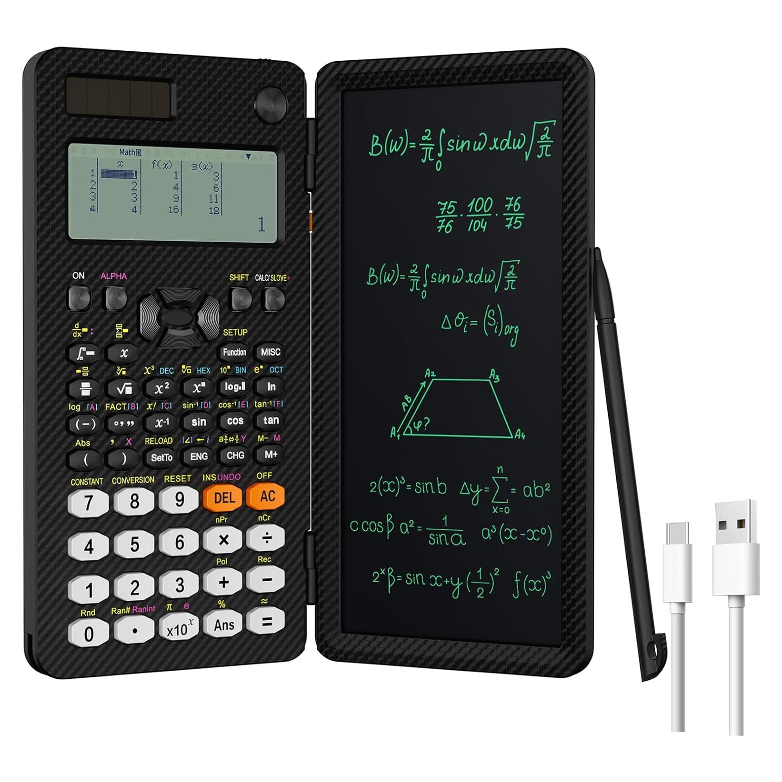 Calculadora Científica NEWYES 991EX con Bloc de Notas 552 Funciones