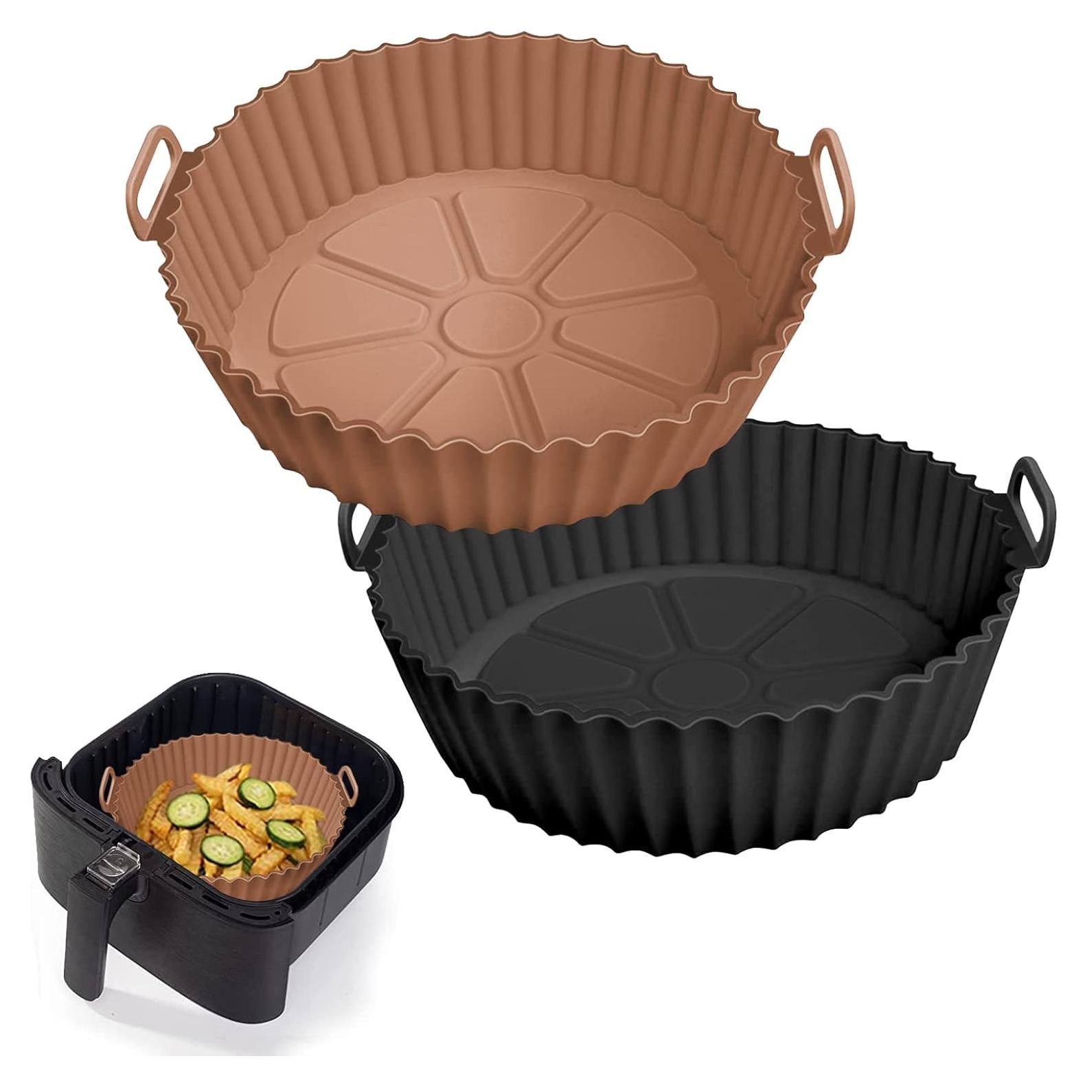 Forros de Silicona Reutilizables AKSDTH para Freidora de Aire 3-5QT