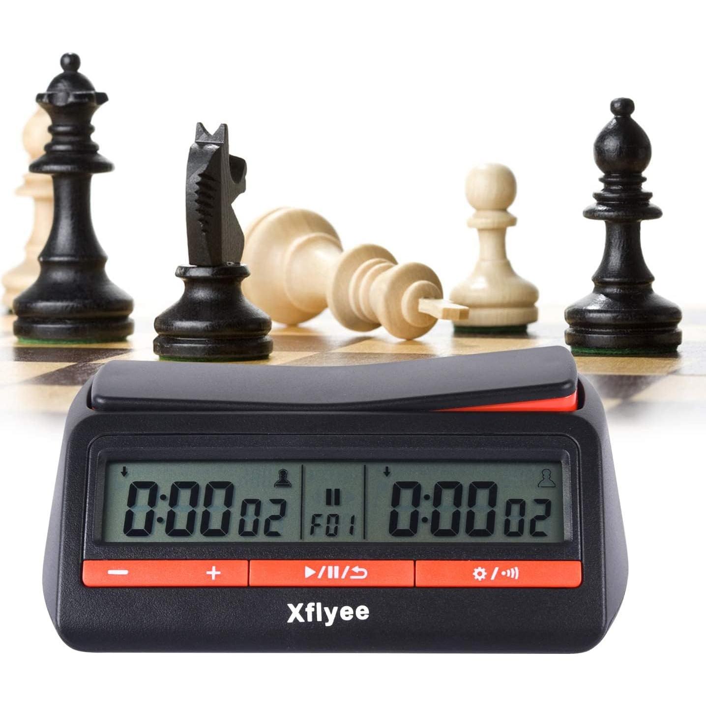Reloj de Ajedrez Xflyee Digital Portátil con Bonificación