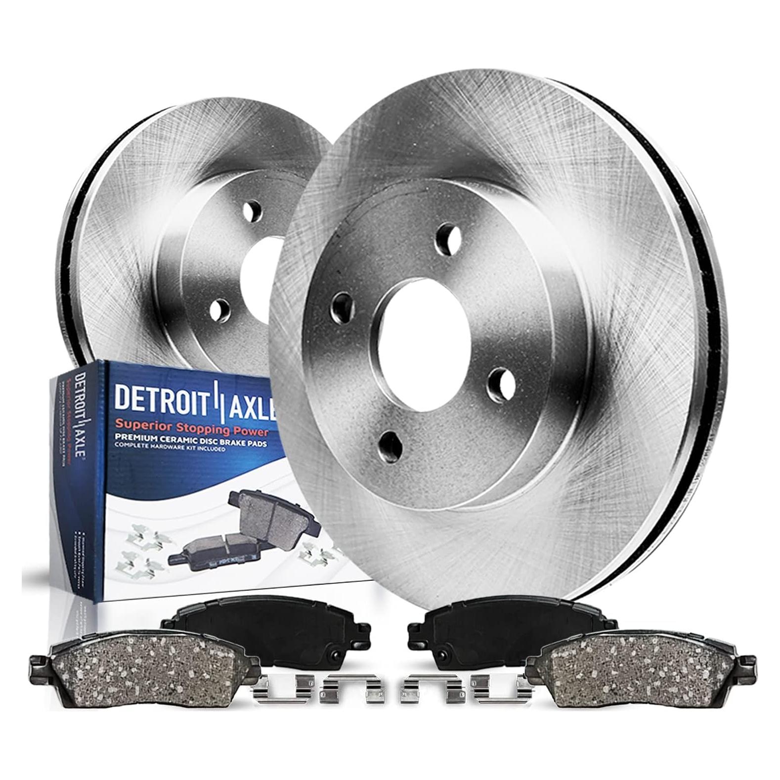 Kit de frenos delantero Detroit Axle para Toyota Yaris y Prius C