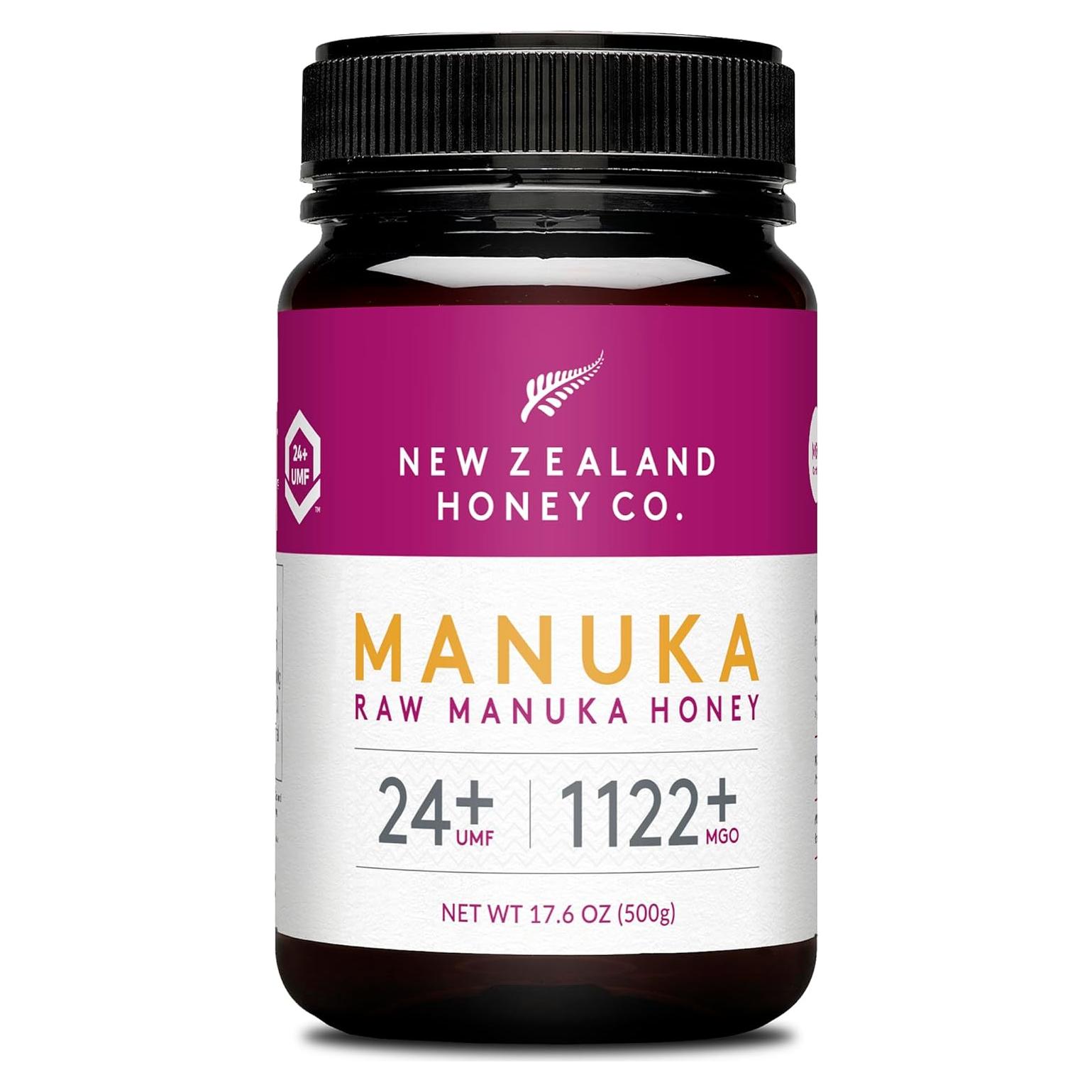 Miel Cruda de Manuka UMF 24+ MGO 1122+ New Zealand Honey 500g