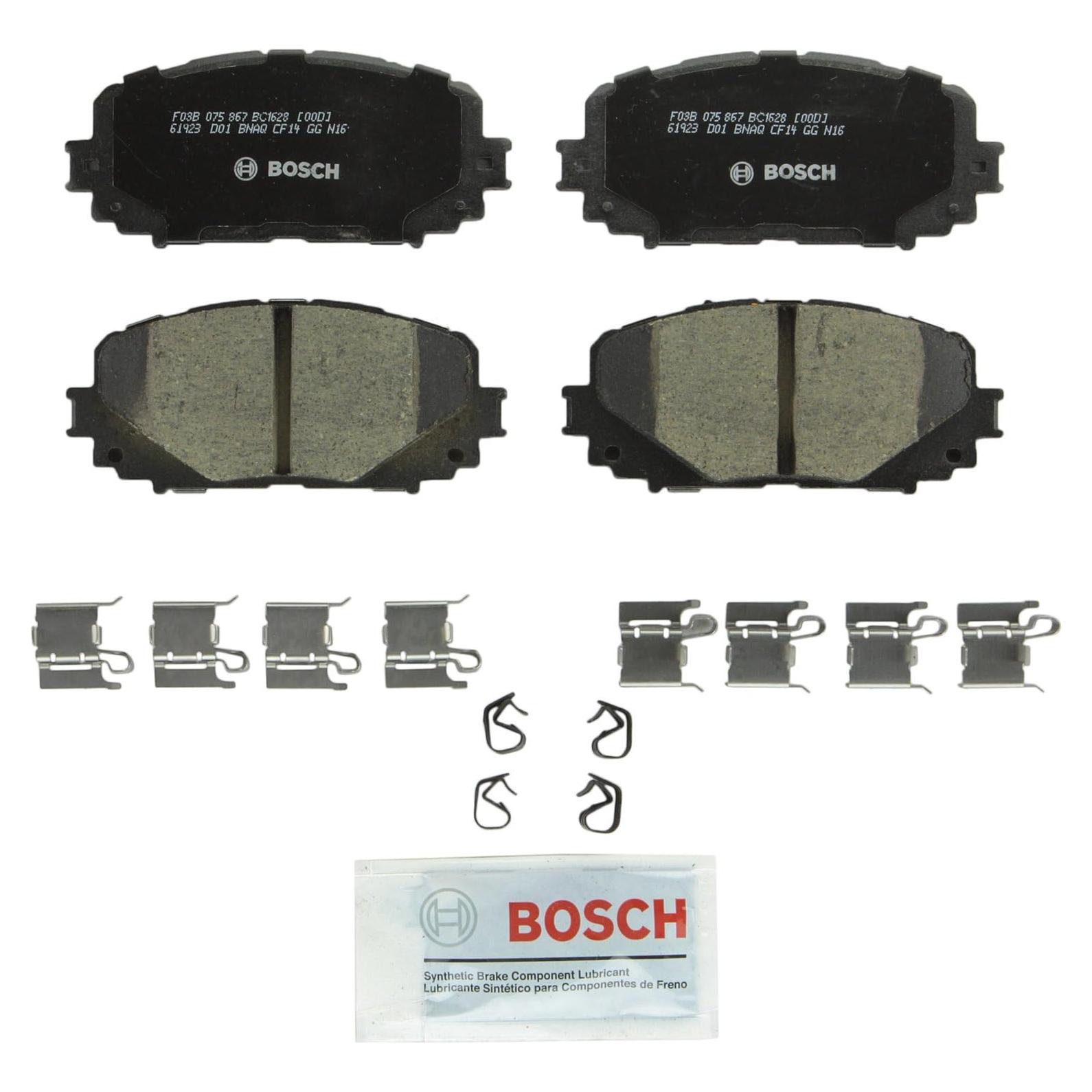 Pastillas de Freno Cerámicas Bosch BC1628 Delanteras Toyota Yaris