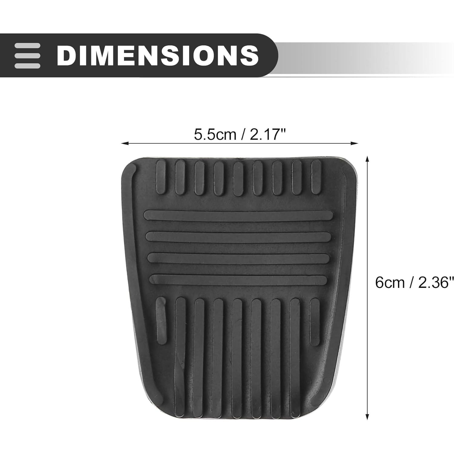 Cubierta de Pedal de Freno y Embrague Motoforti para Toyota