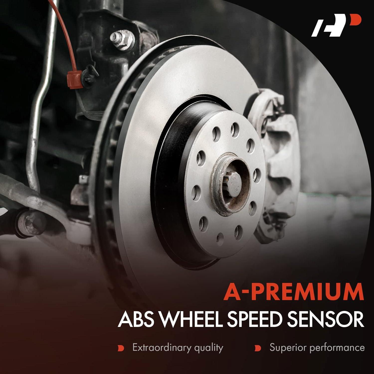 Sensor de Velocidad de Rueda ABS A-Premium Frontal Izquierdo