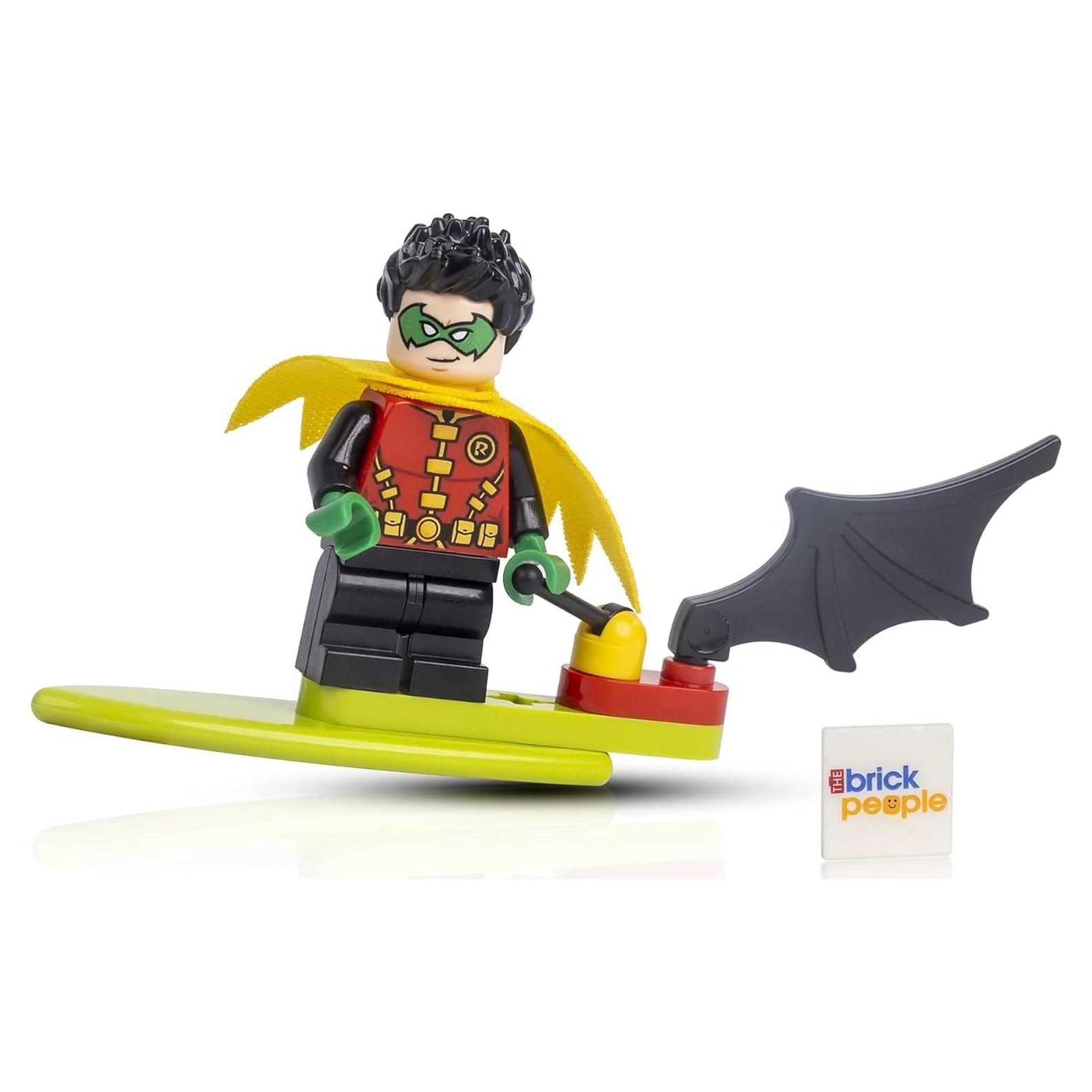Minifigura LEGO Robin con Hoverboard - DC Batman