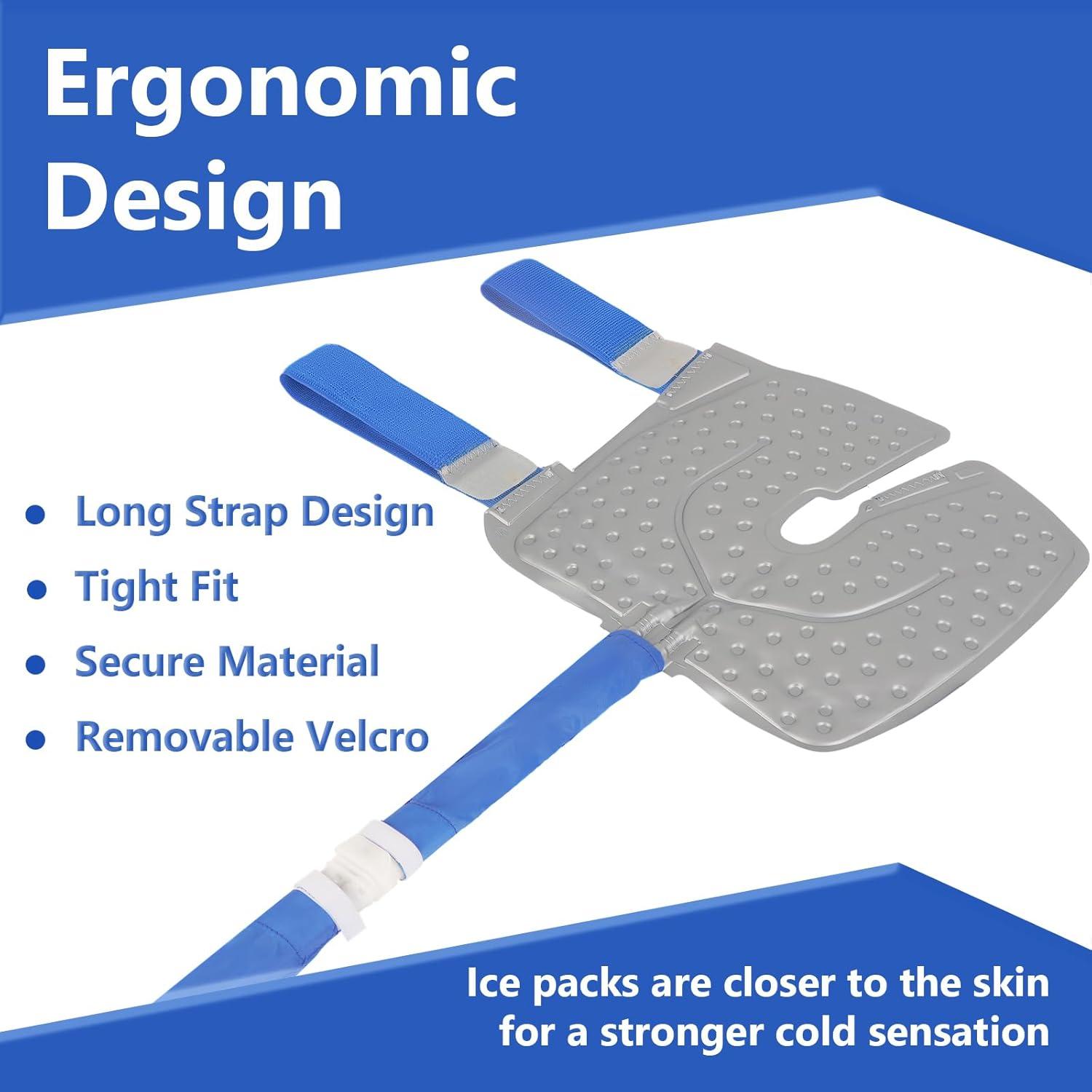 Máquina de Hielo Inmoredo para Rodilla - Terapia Fría Portátil