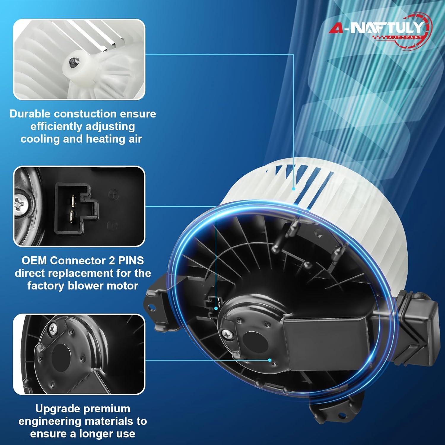 Motor de Soplador A/C A-NAFTULY para Toyota Yaris 2007-2012