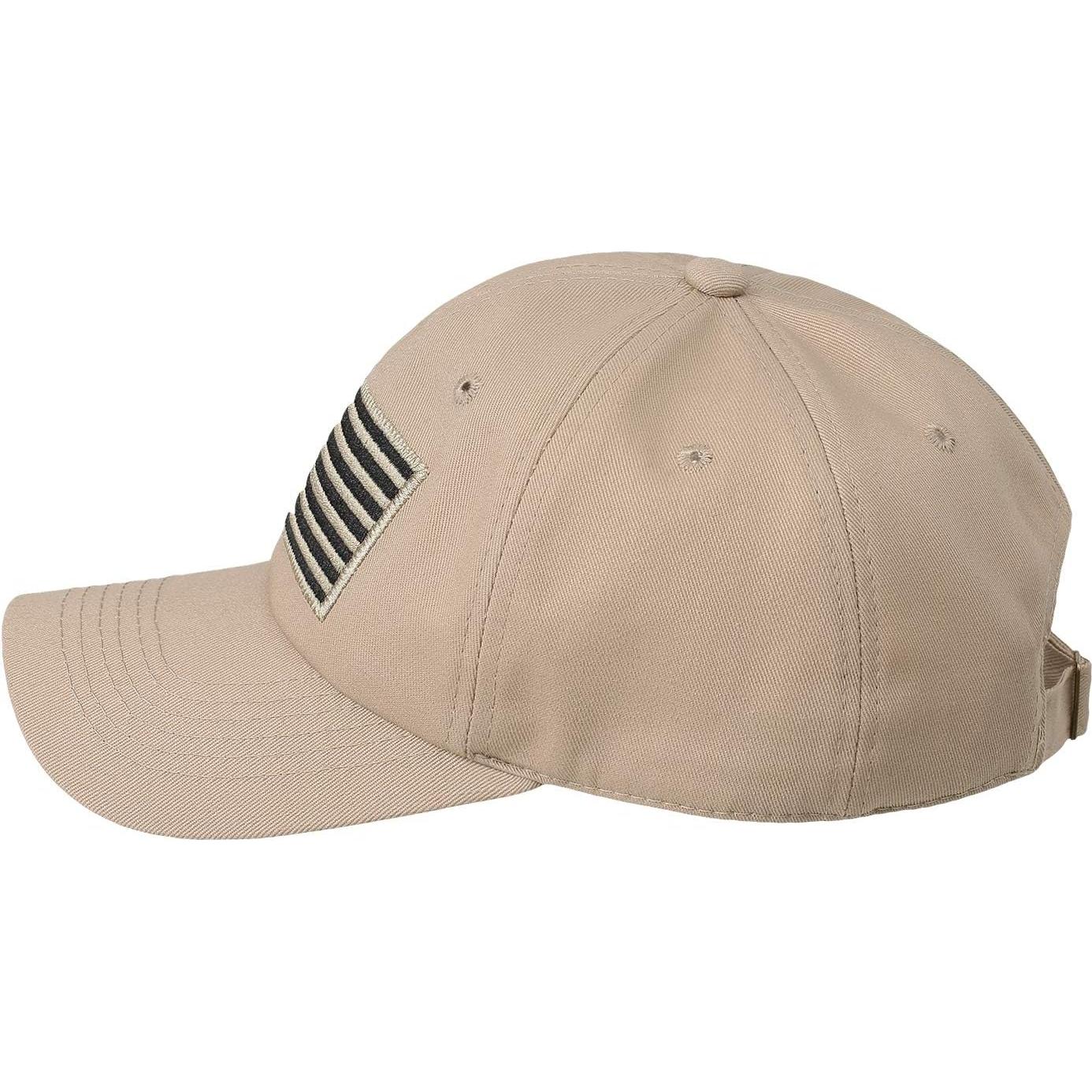 Gorra de béisbol IIN con bandera americana unisex ajustable