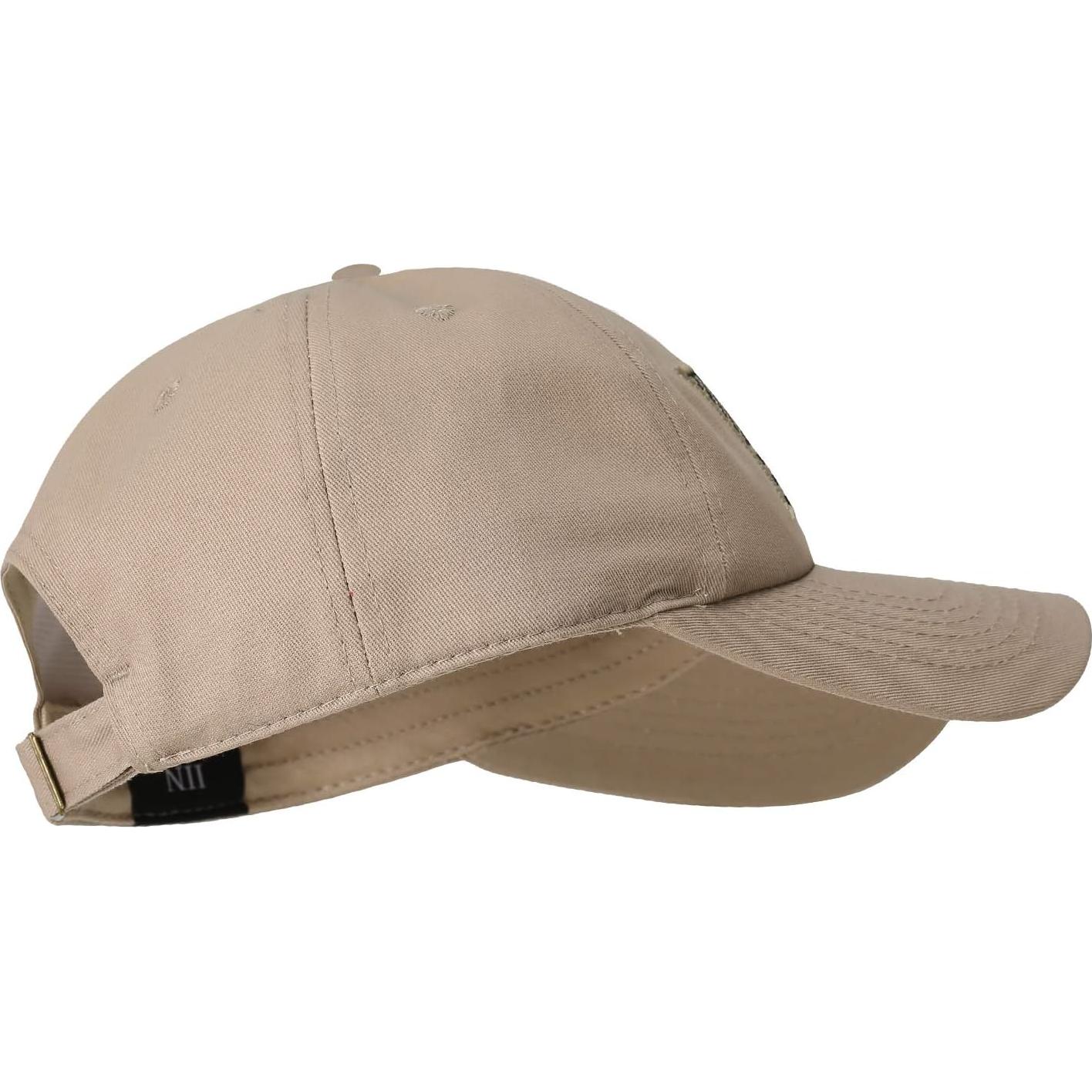 Gorra de béisbol IIN con bandera americana unisex ajustable