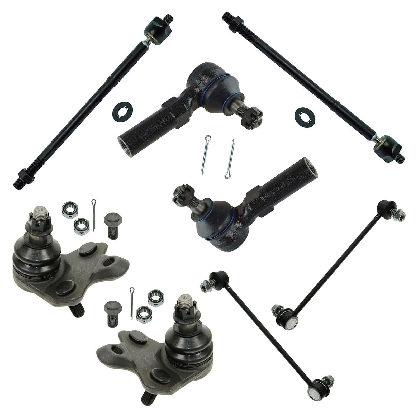 Kit de Dirección y Suspensión TRQ 8 Piezas Toyota Corolla