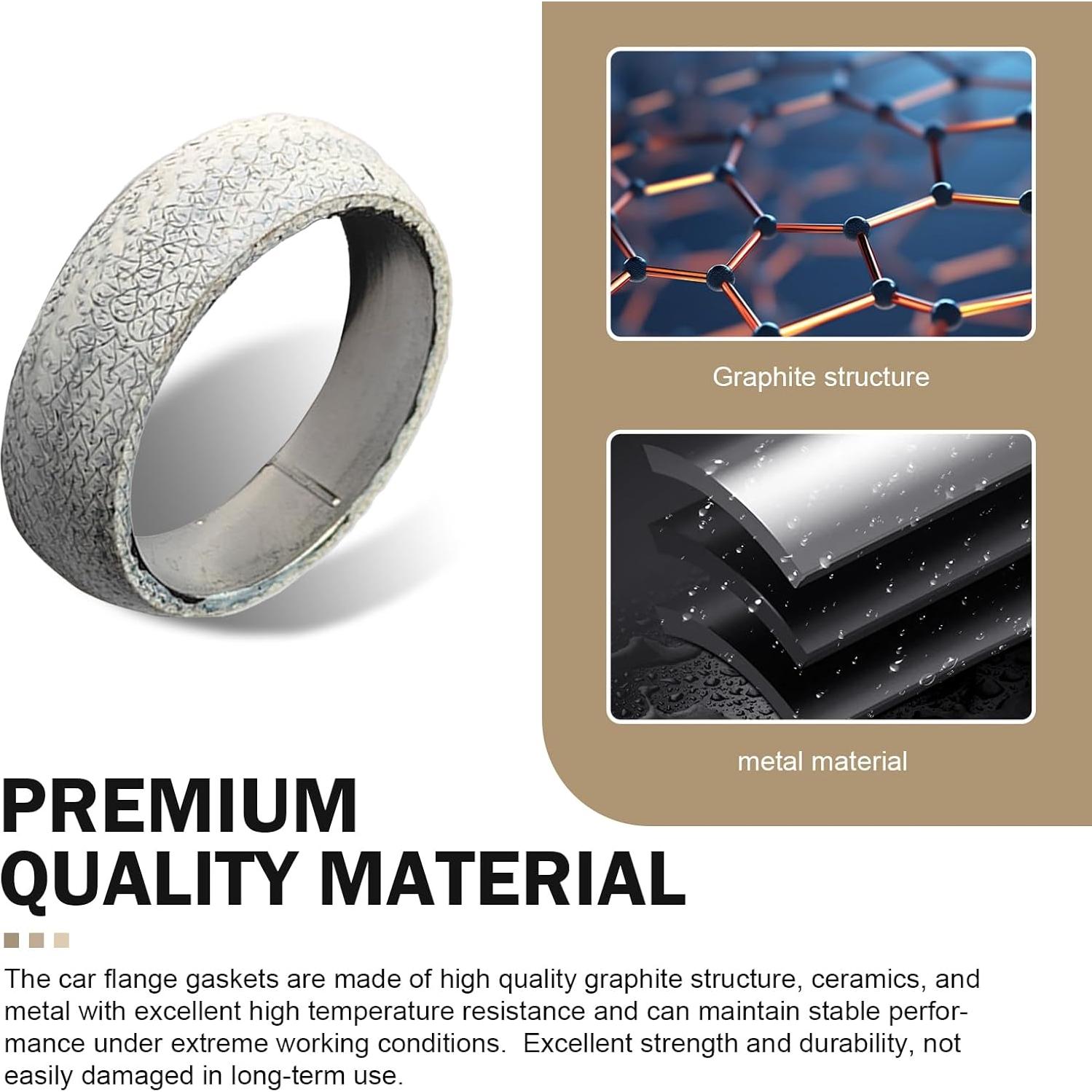 Junta de Colector de Escape Zikefest 65MM Alta Calidad