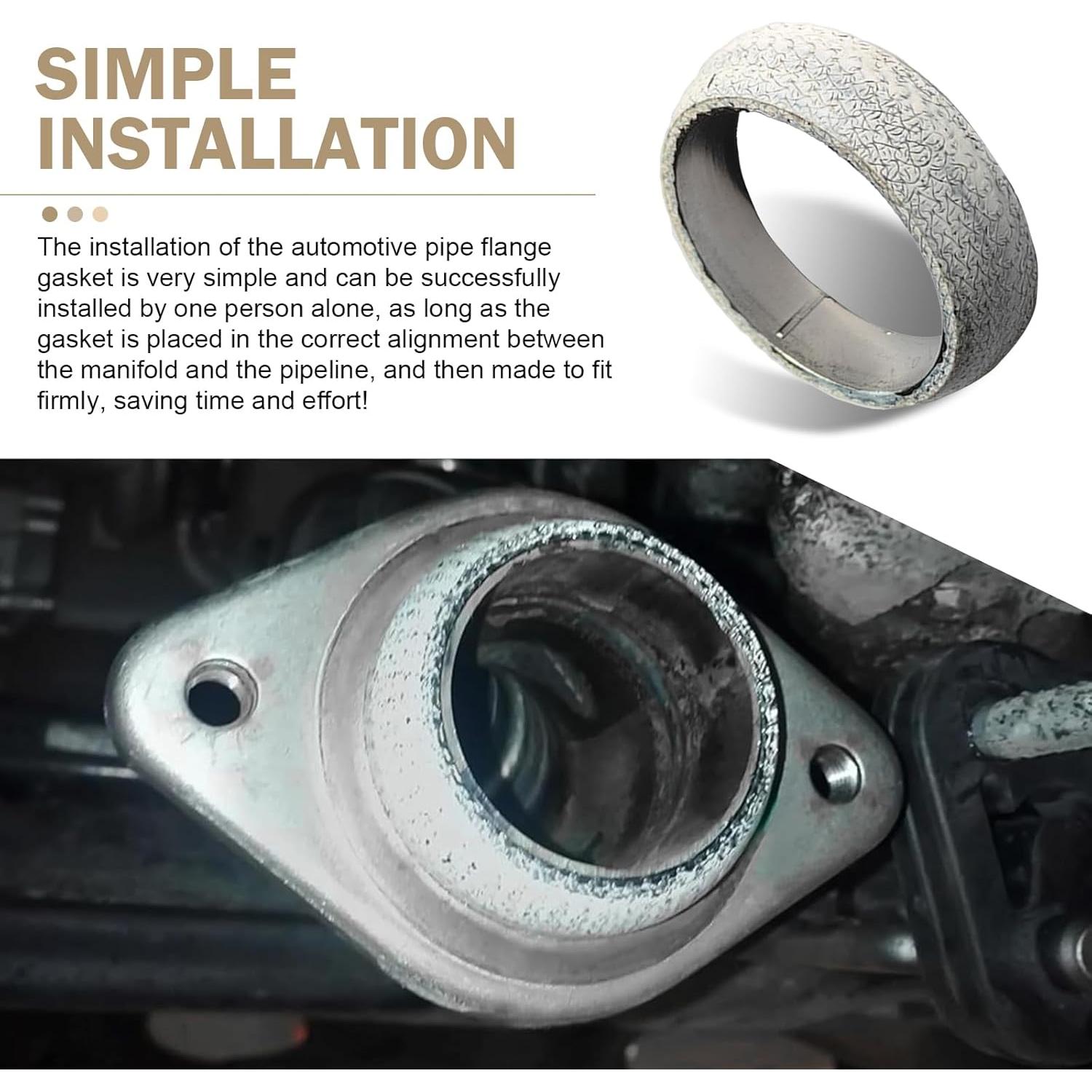 Junta de Colector de Escape Zikefest 65MM Alta Calidad