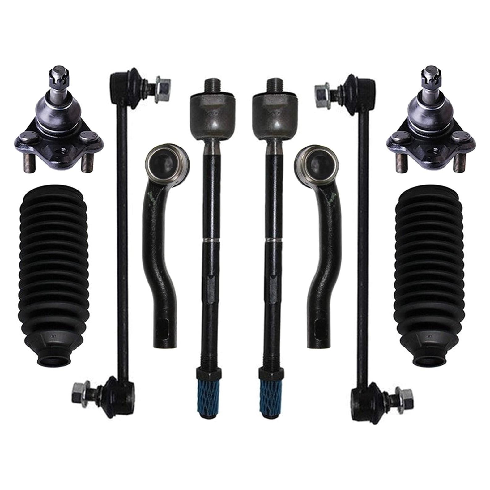 Kit de Suspensión 10 Piezas PartsW para Toyota Corolla 2003-2008