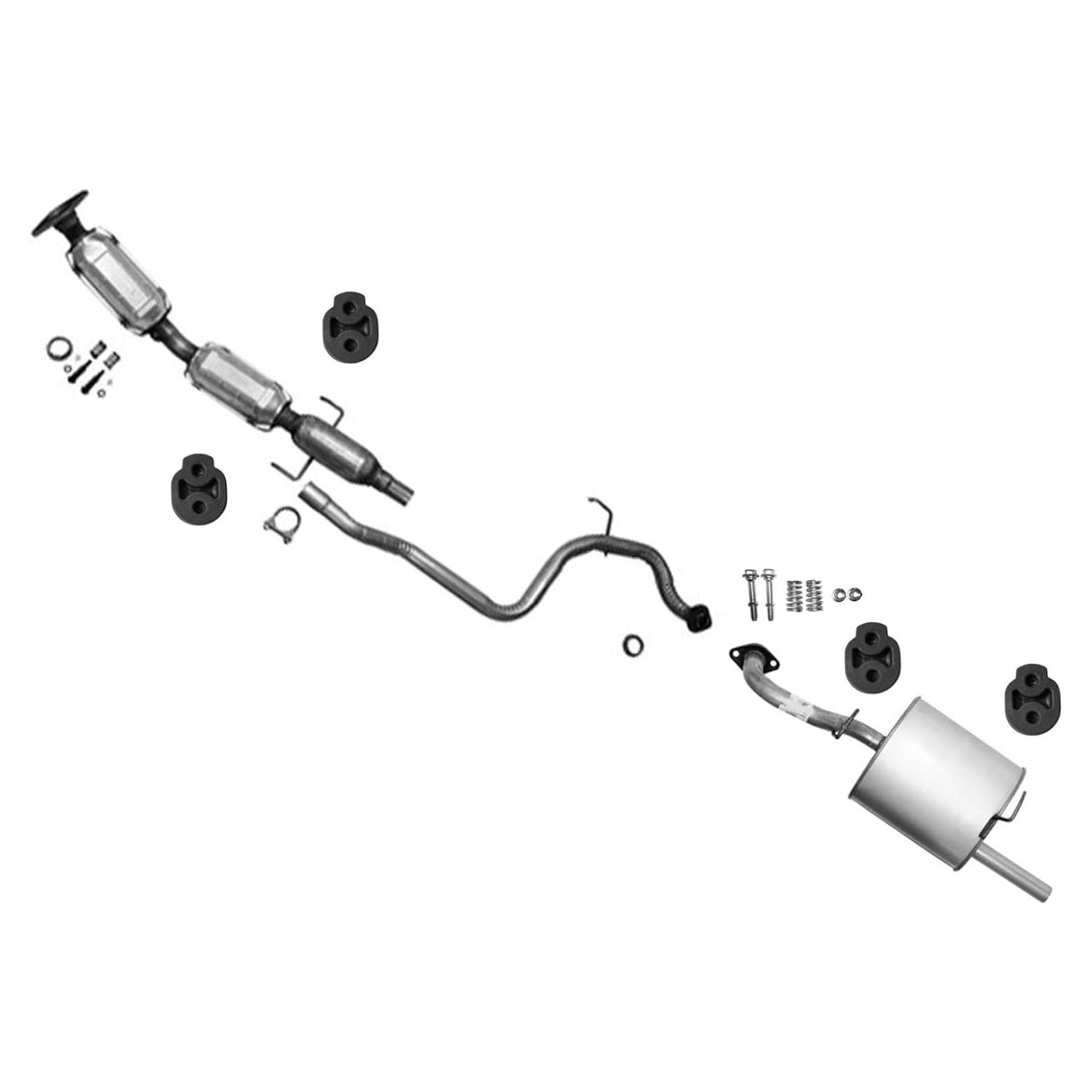 Tubería de Escape Cat-Back MAC para Yaris 2006-2011 1.5L