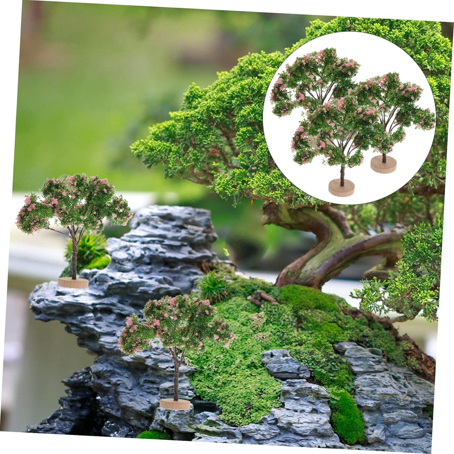 Mini Árboles de Paisaje Toyvian - 3 Piezas 19x17.8x10.2 cm