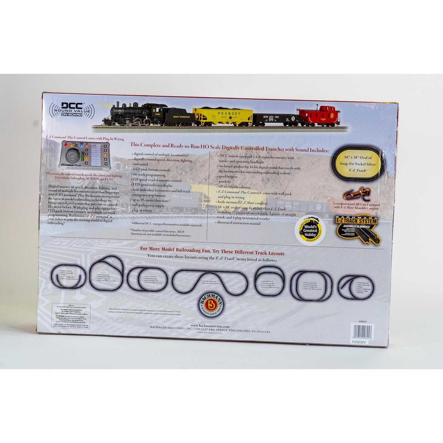 Tren Eléctrico Bachmann Echo Valley DCC Sonido Escala HO