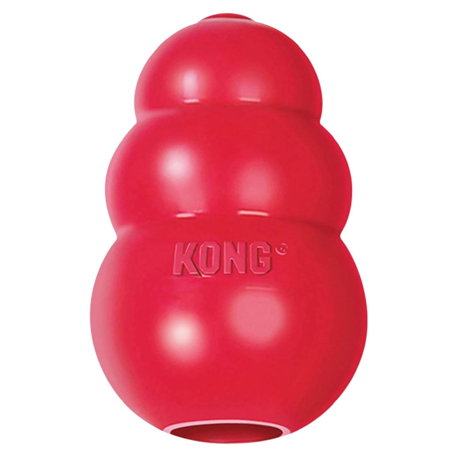 KONG Classic Juguete Rellenable para Perros Extra Pequeños - Caucho Natural Duradero