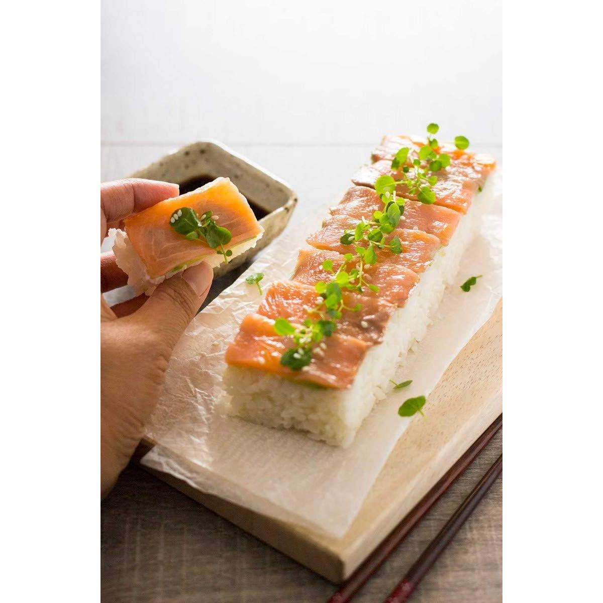 Molde de Sushi Japonés JapanBargain Oshizushi Hako 3 Piezas