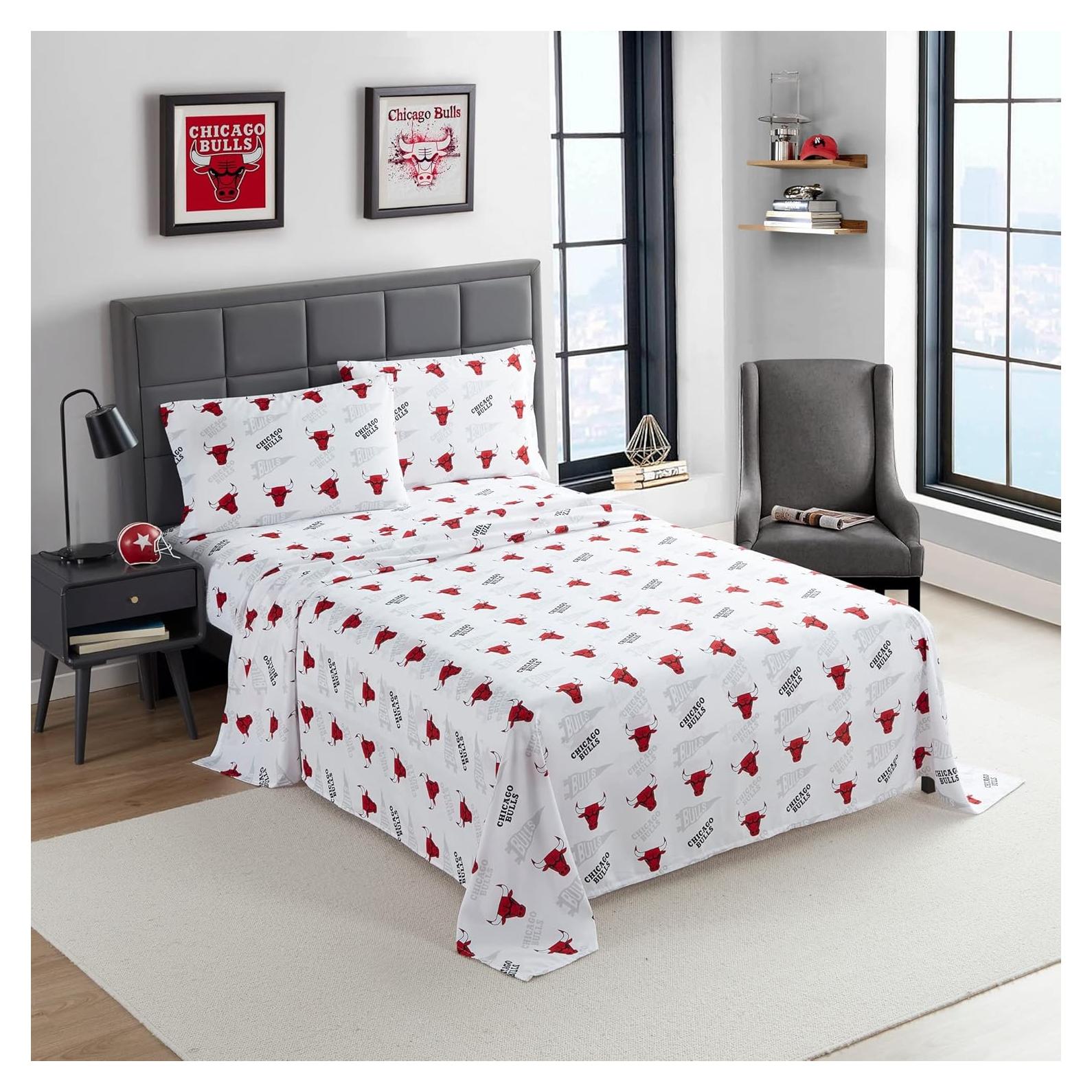 Sábanas Doble NORTHWEST Chicago Bulls Suaves Premium