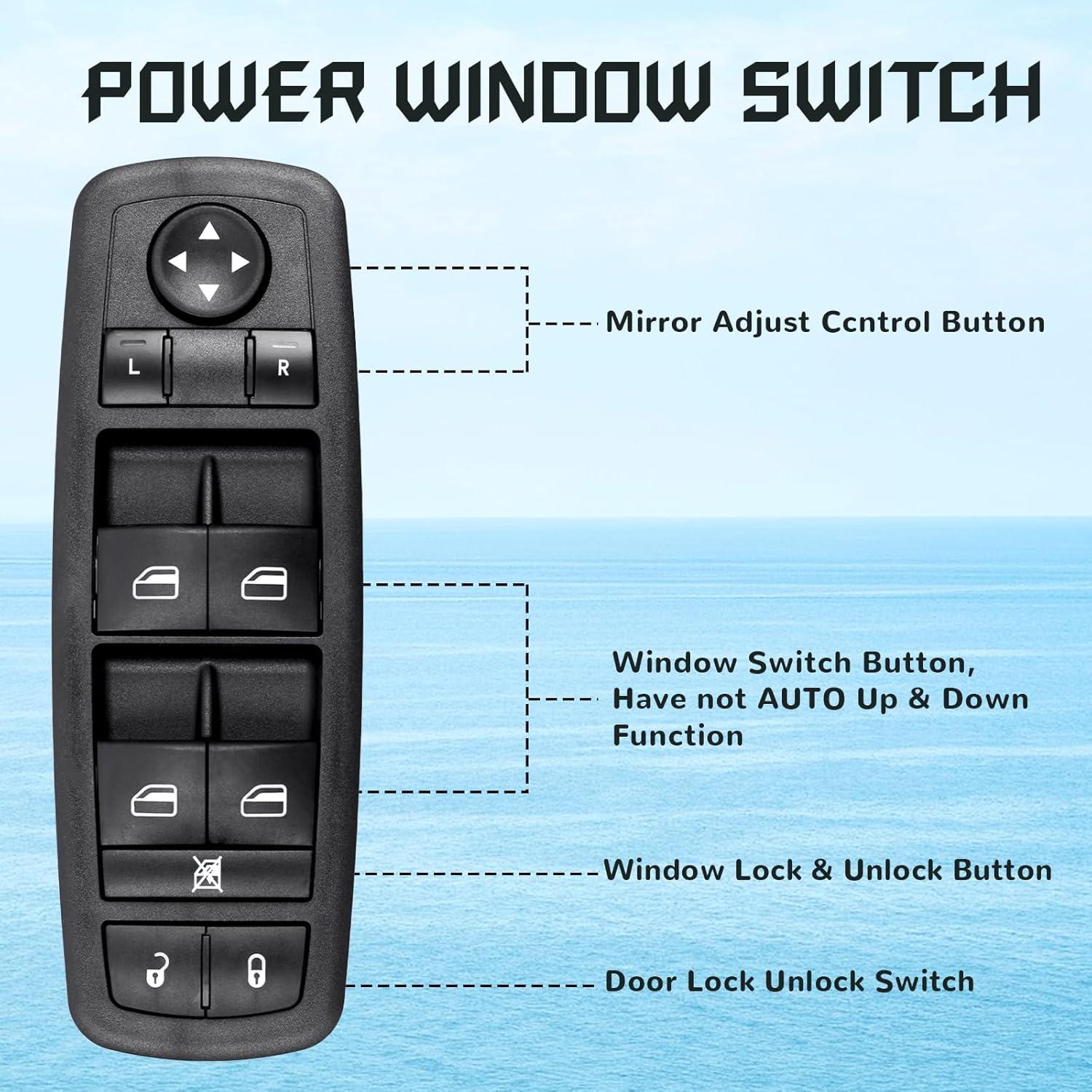 Interruptor Ventana Eléctrica Citumo 3 Pines 4602535AC
