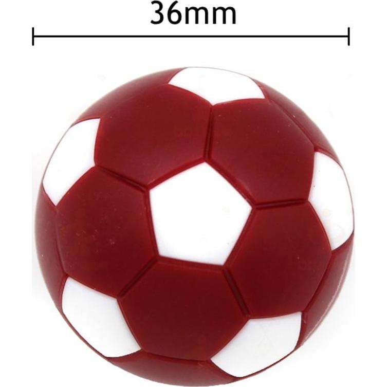 Pelotas de Futbolín Qi Mei Multicolor 36mm Paquete de 12