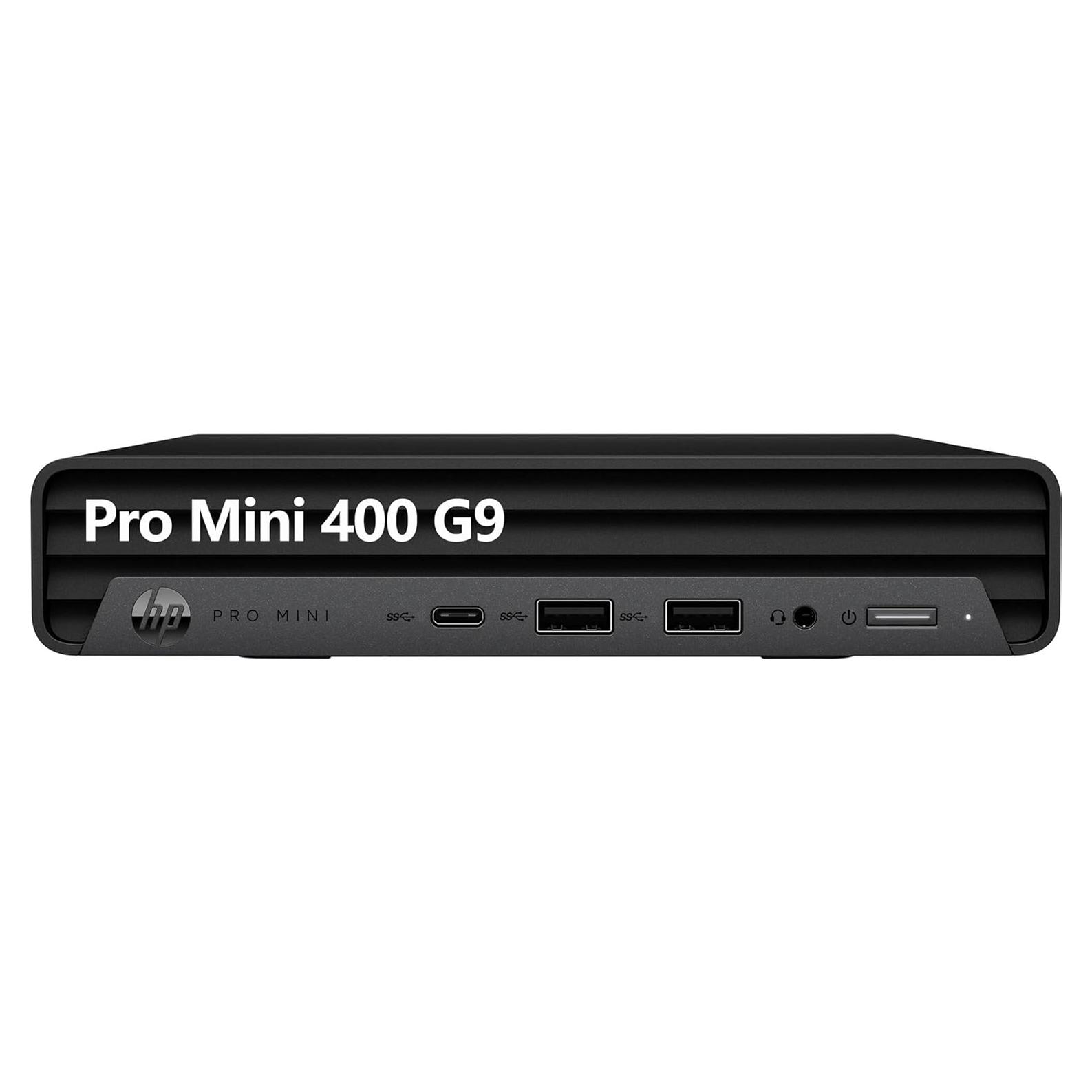 HP Pro Mini 400 G9 Business Mini Desktop Computer, 12th Gen Intel Hexa-Core i5-12500T (Beat i7-11700T), 16GB DDR4 RAM, 1TB PCIe SSD, WiFi 6, Bluetooth 5.2, Windows 11 Pro, AZ-XUT