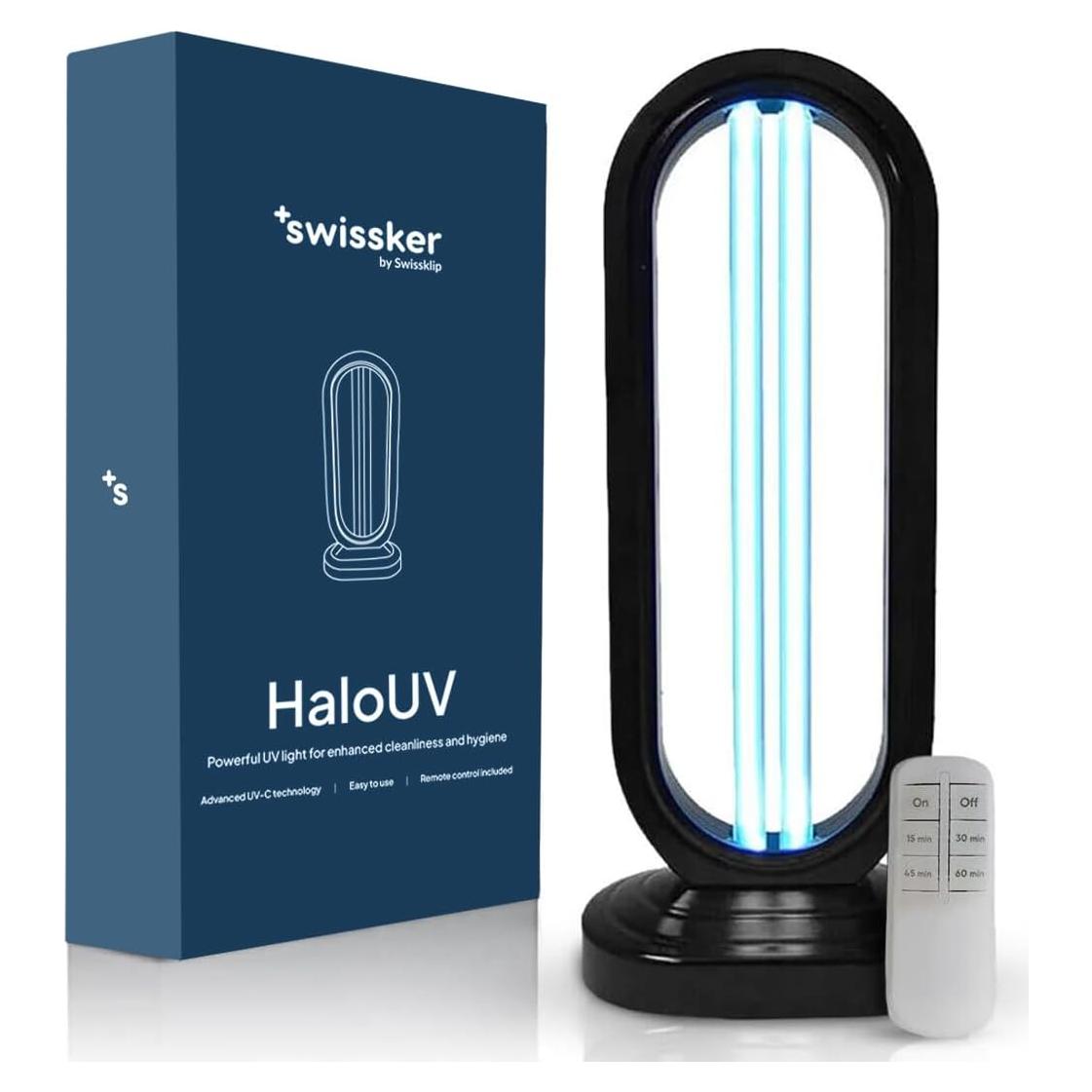 Desinfectante UV Swissklip HaloClean, 38W, Control Remoto