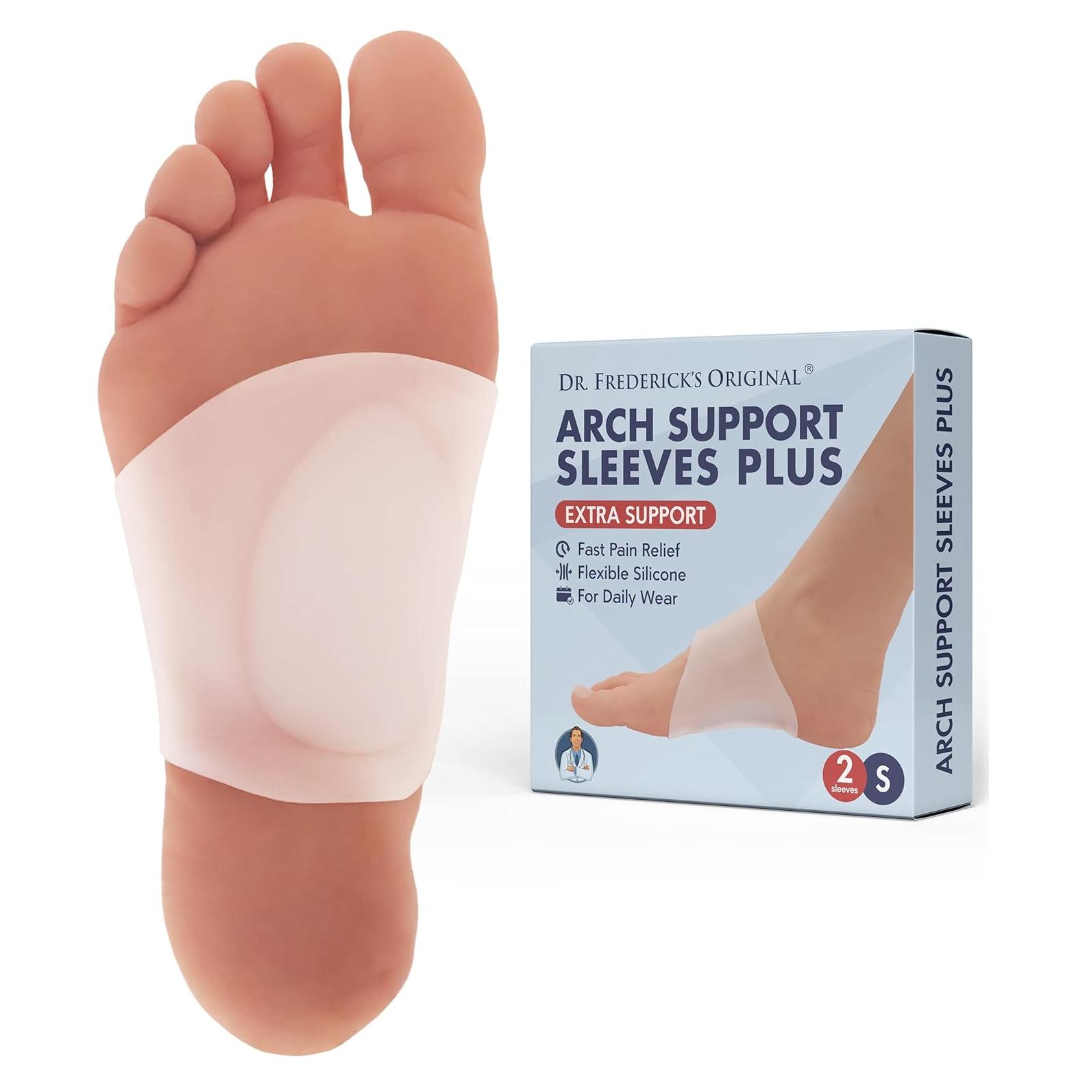 Mangas de Soporte para Arco Dr. Frederick - 2 Unidades - Alivio Pies Planos