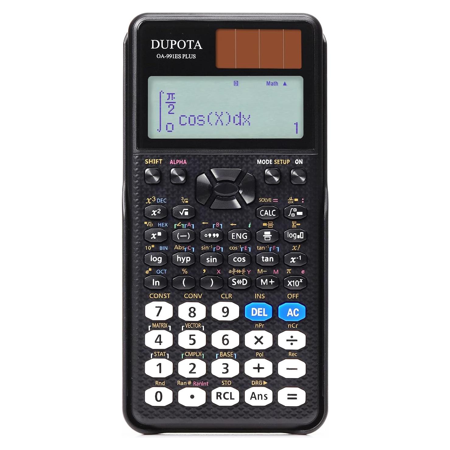 Calculadora Científica DUPOTA OA-991ES Plus 417 Funciones