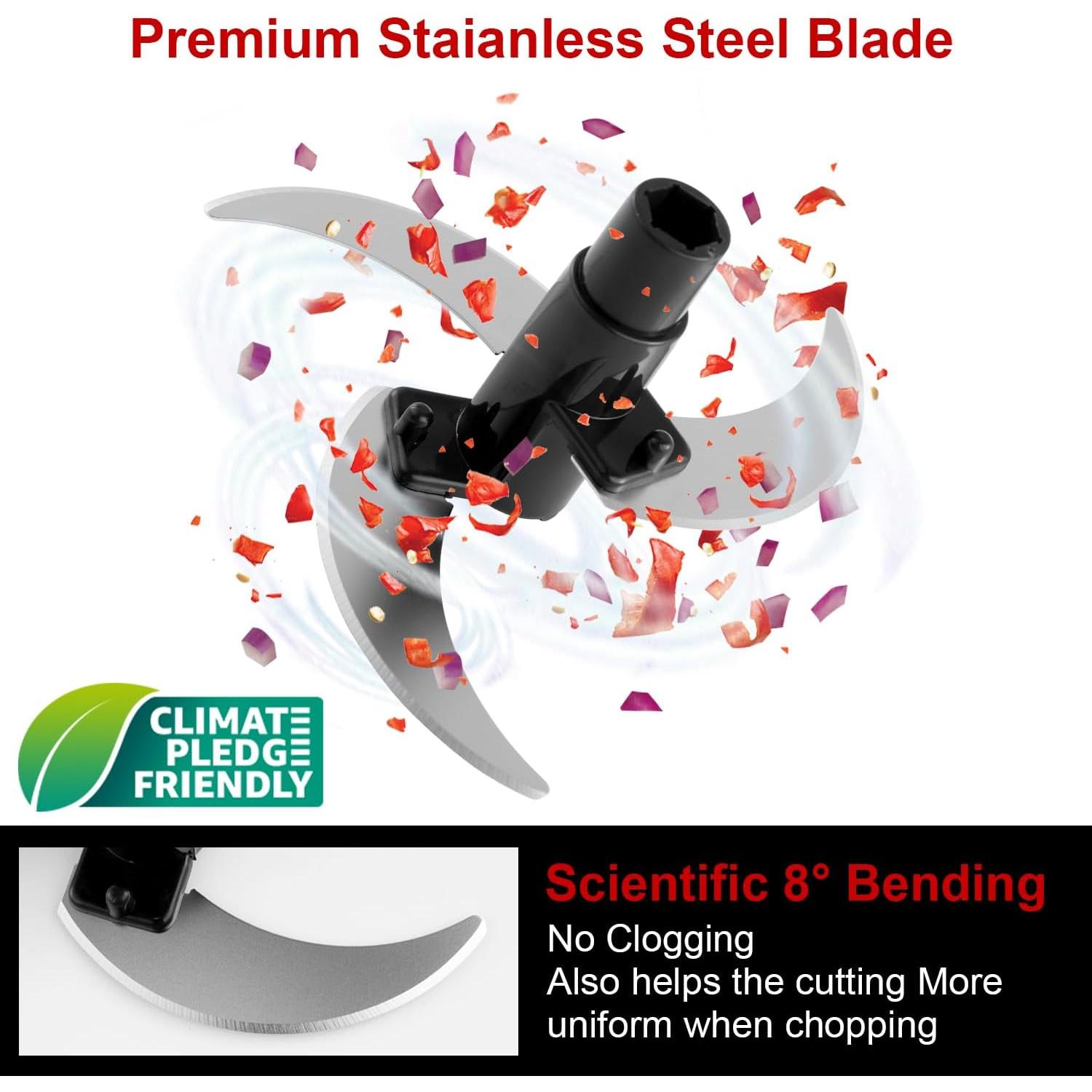 Picador de Alimentos Manual Geedel 3 Tazas - Picador de Verduras