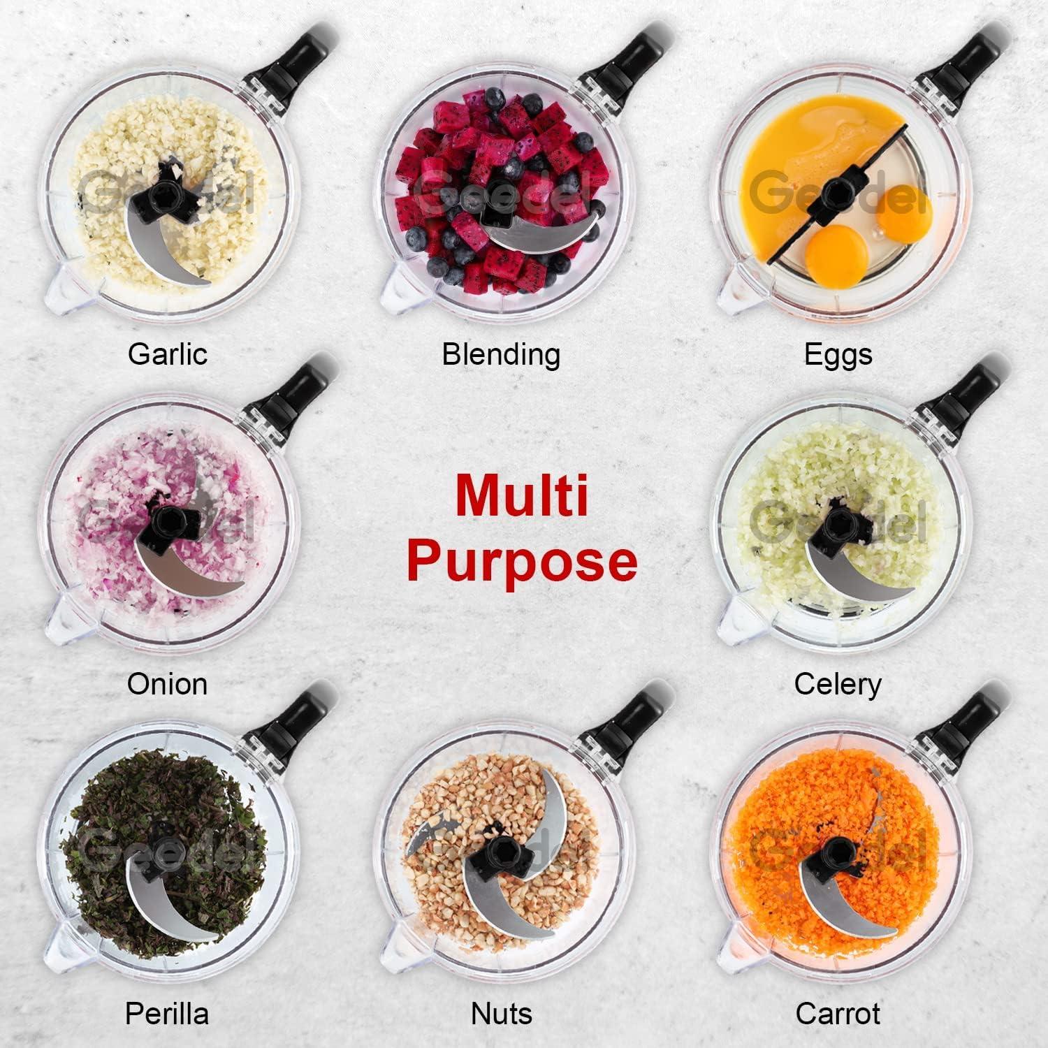 Picador de Alimentos Manual Geedel 3 Tazas - Picador de Verduras